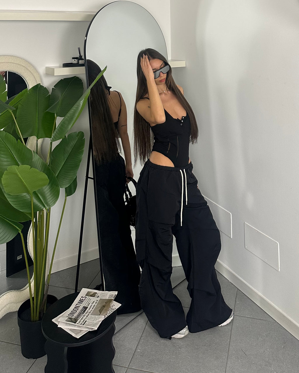 Co/ord Set Street Black