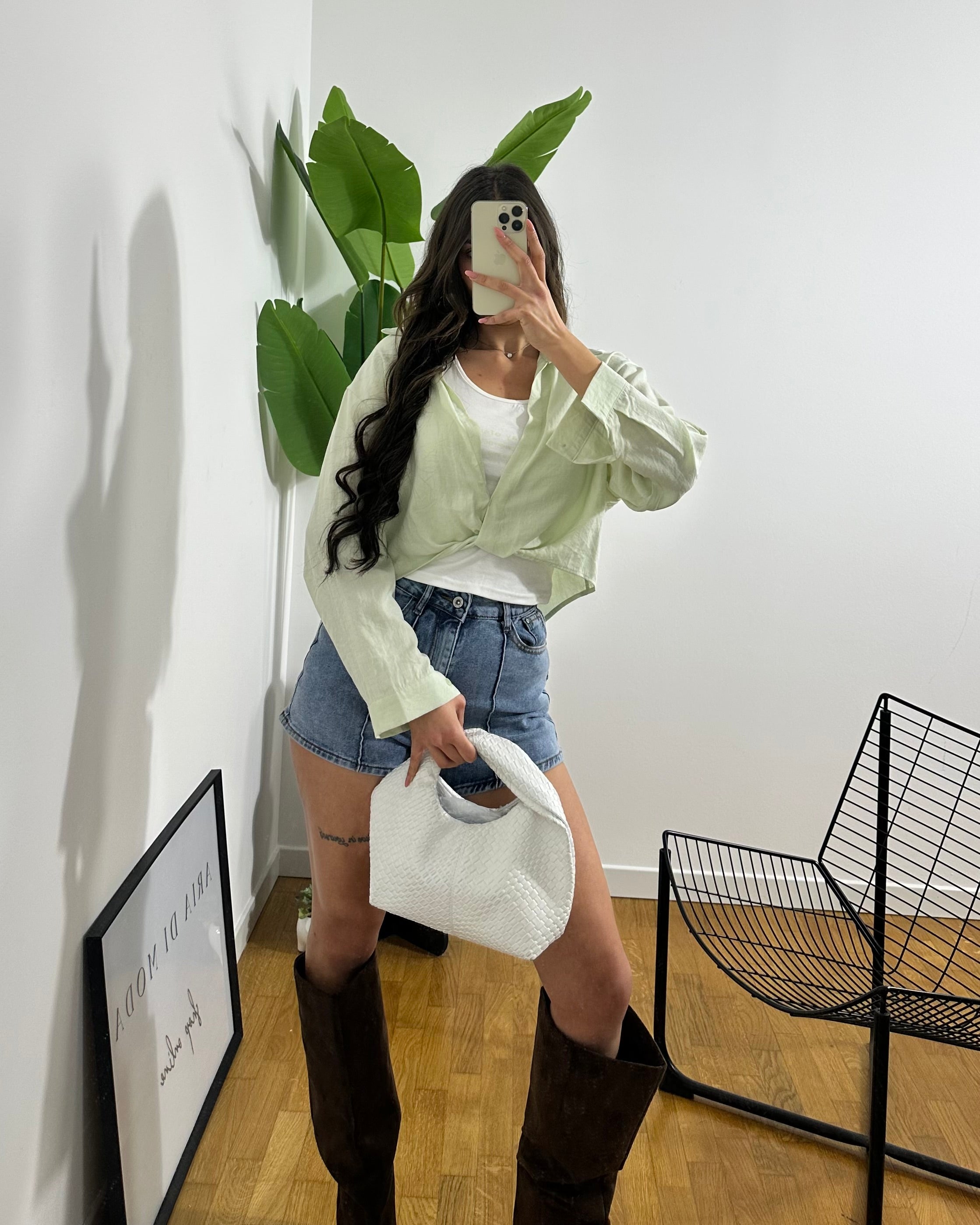 Camicia Set Thursday Mint