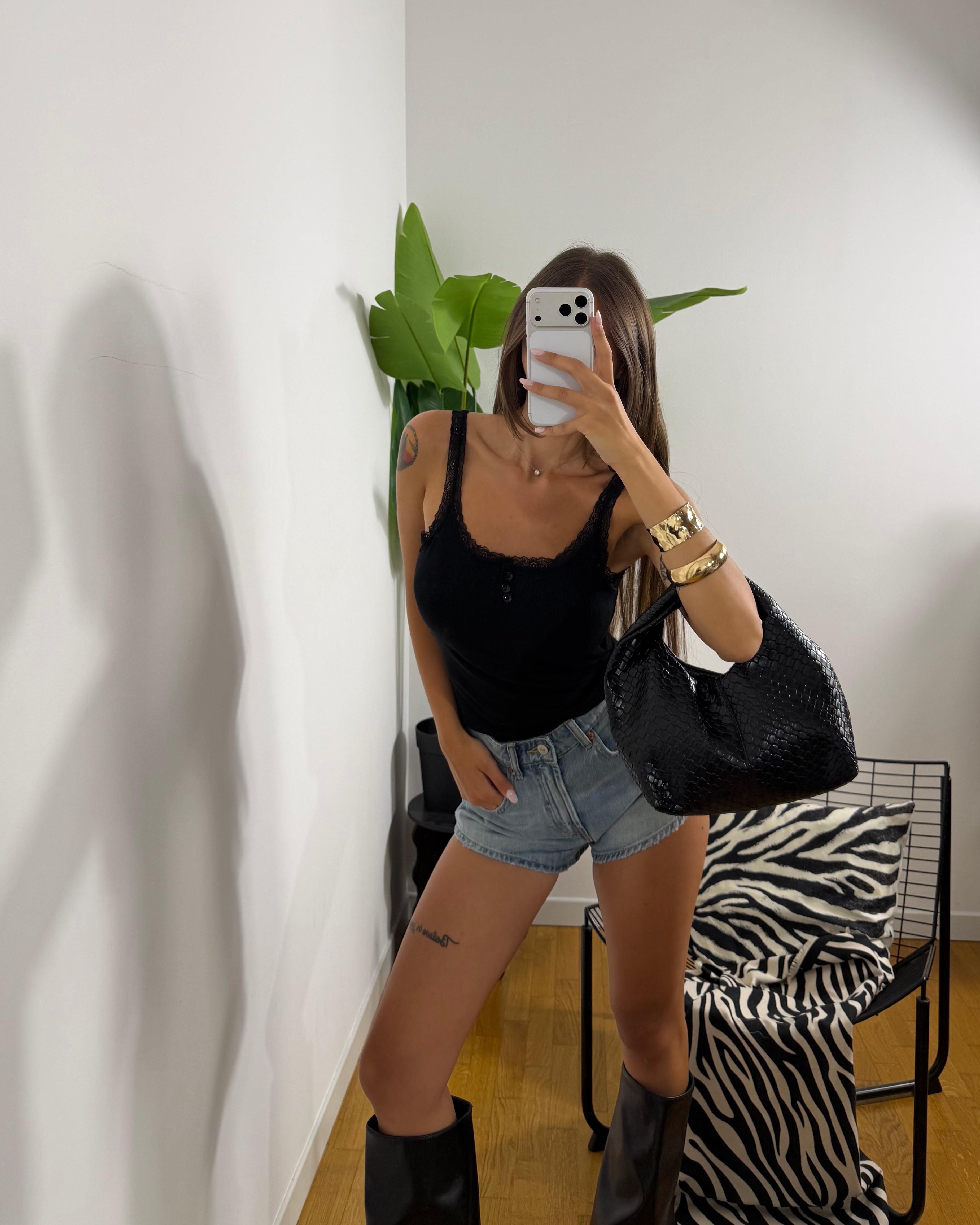 Top Baby Doll Black