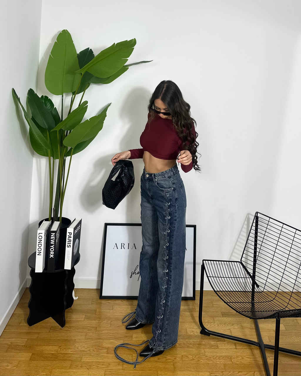 Jeans Stringhe