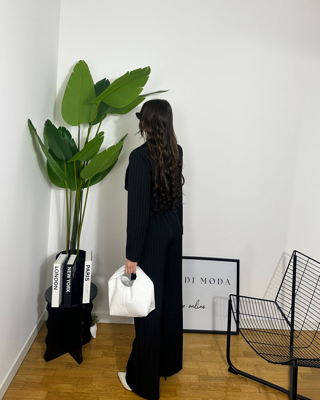Co/ord Sets Stripes Black