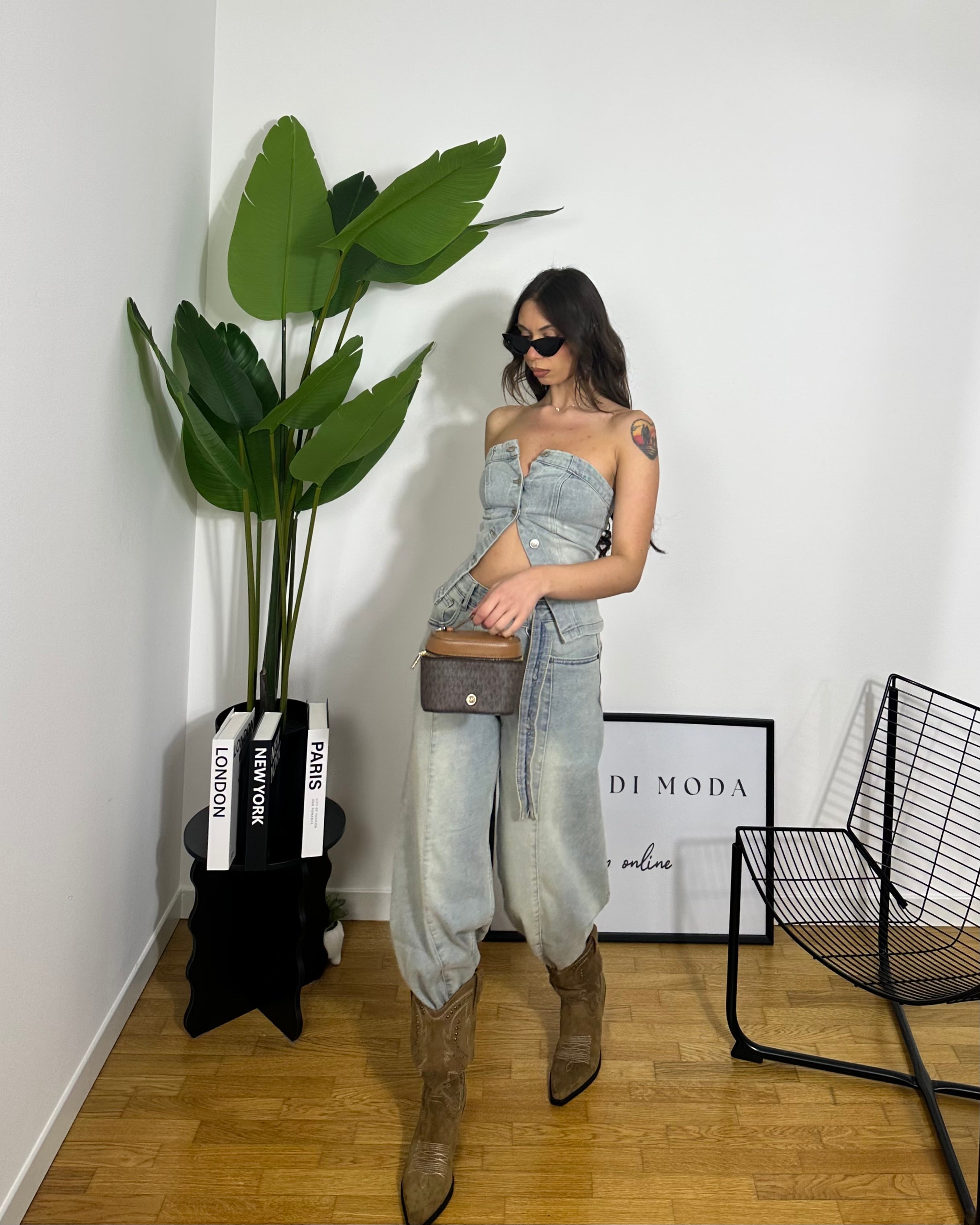 Co/ord Set Denim Jacqueline