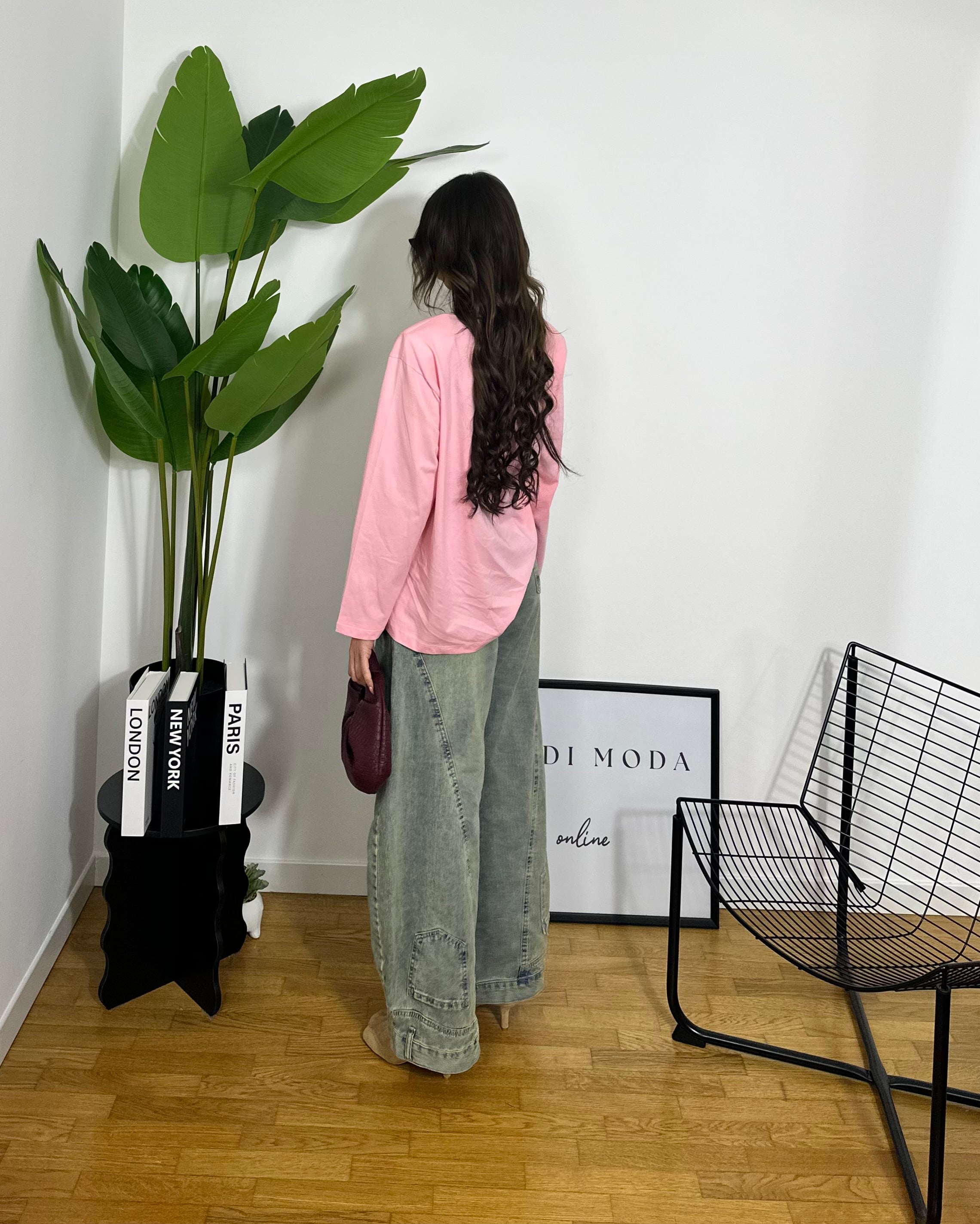 T-shirt Airbag By Just West Pink