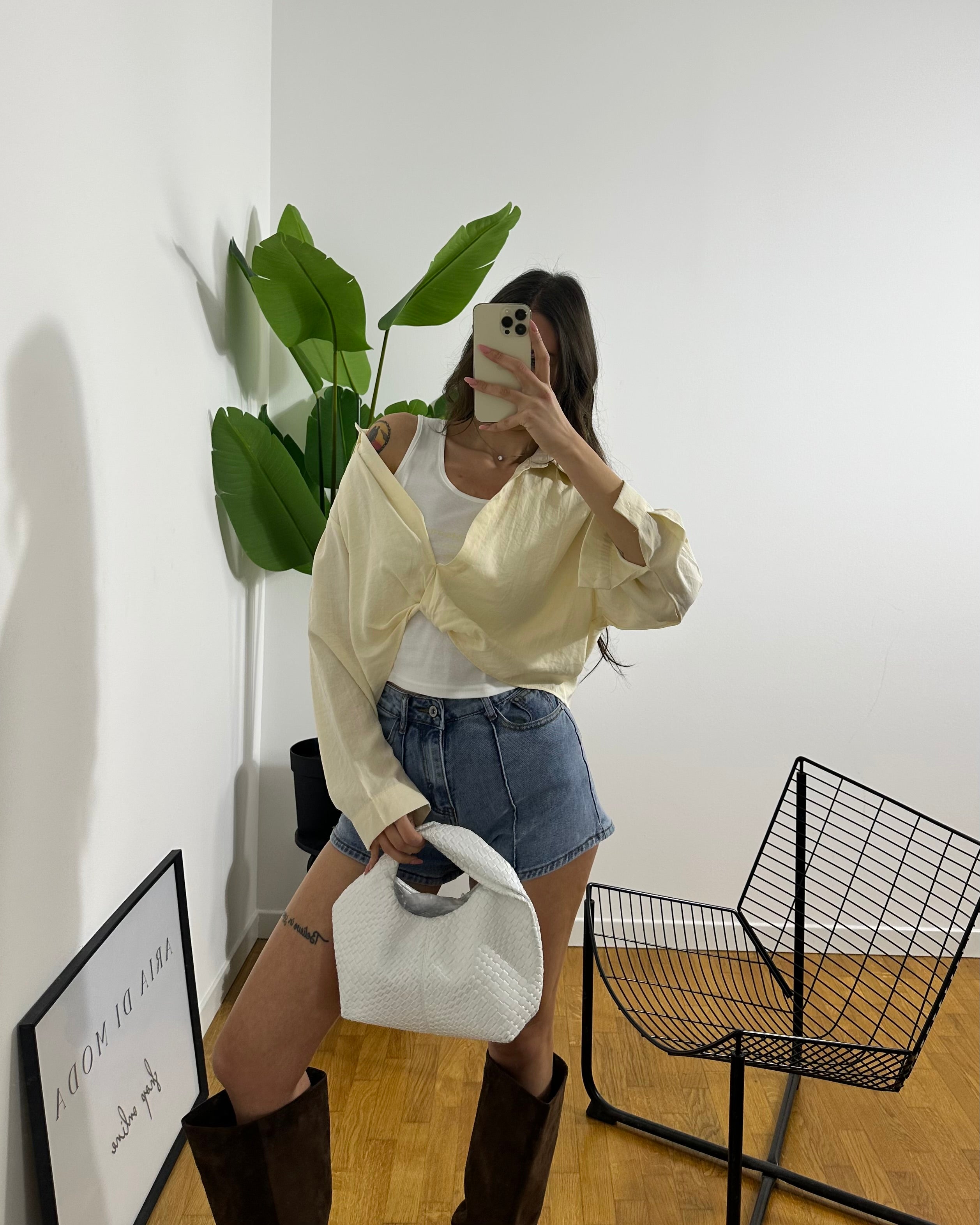 Camicia Set Friday Yellow