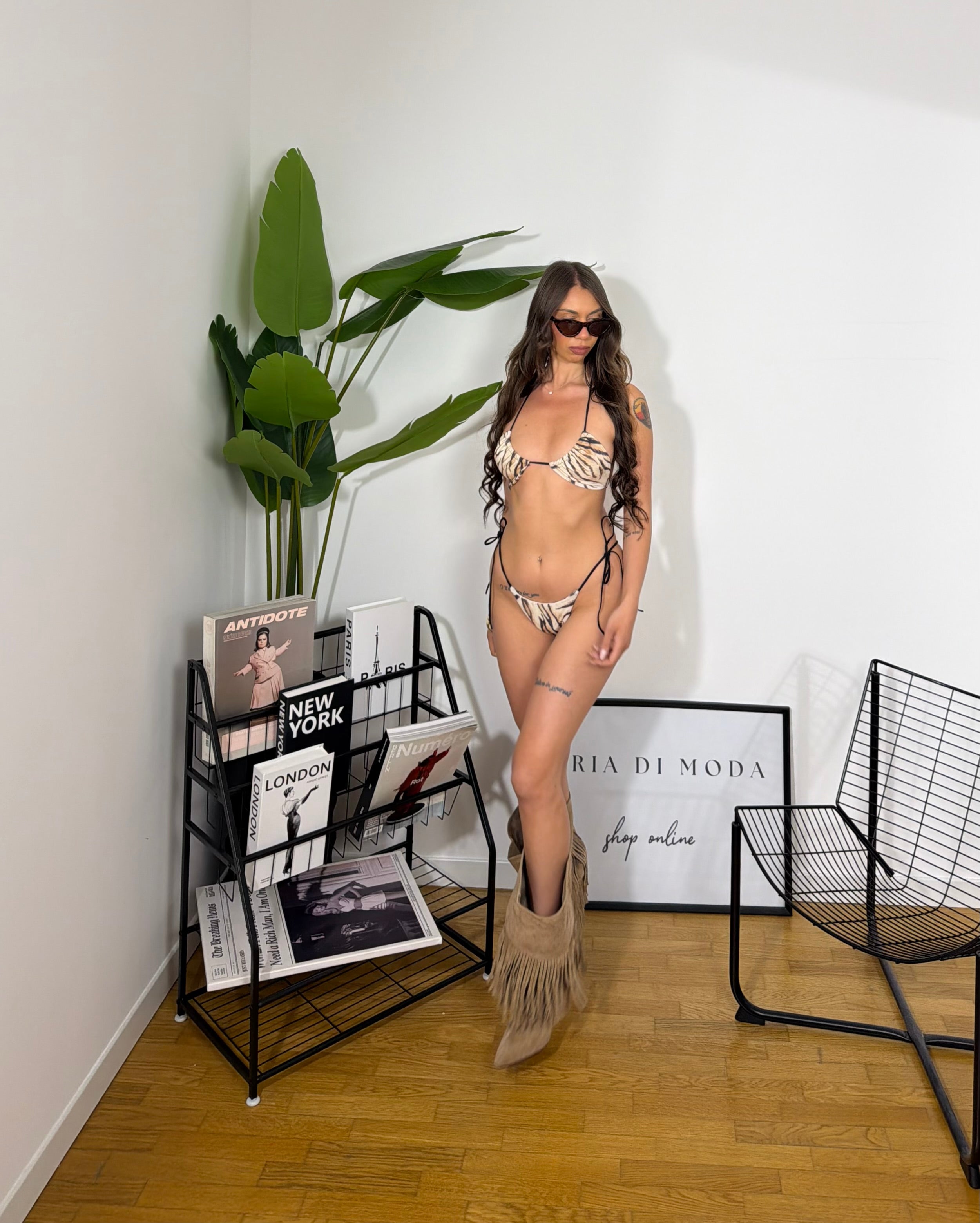 Co/ord Set bikini-Dress Safari Beige