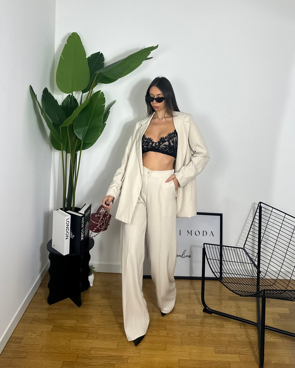 Tailleur Night Beige