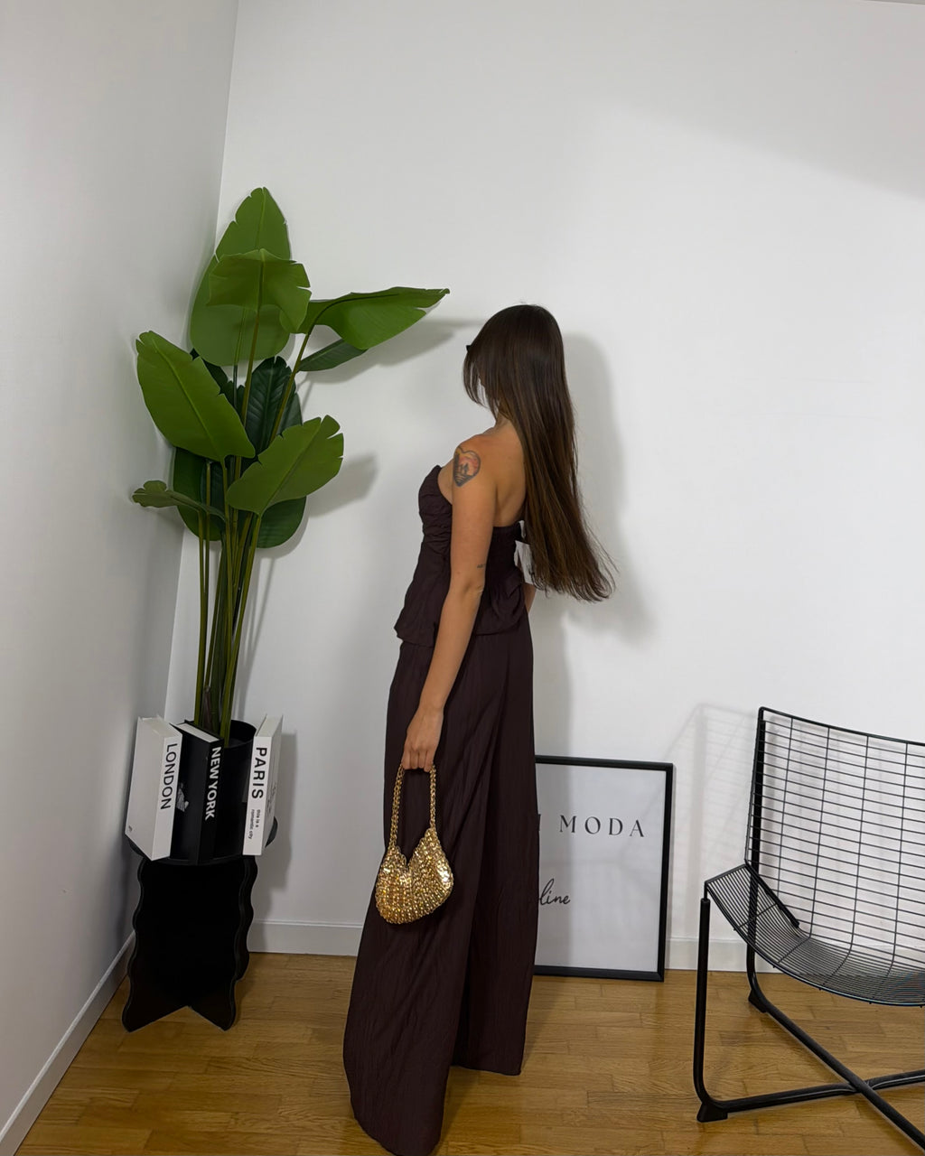 Co/ord Set Yvey Brown