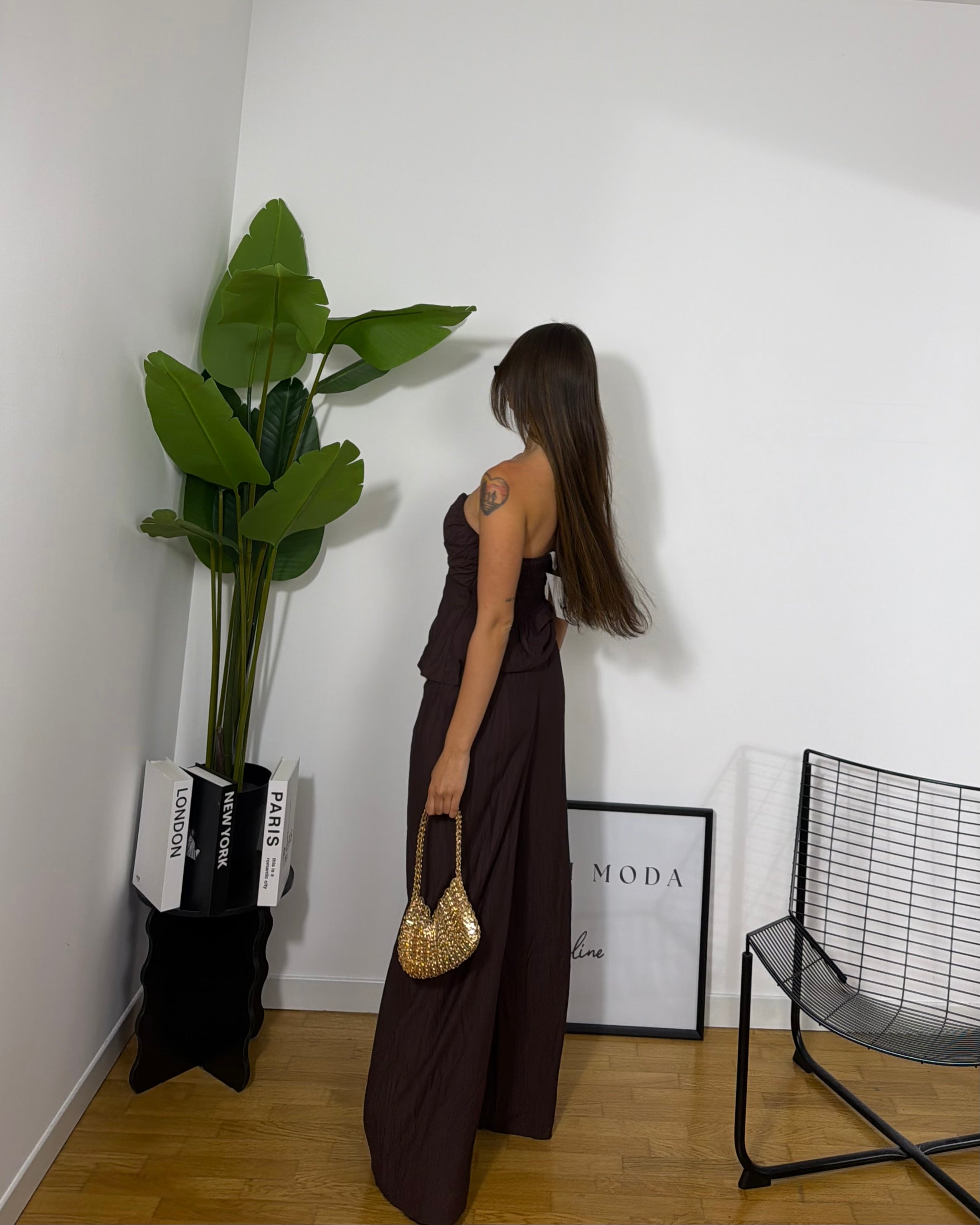 Co/ord Set Yvey Brown
