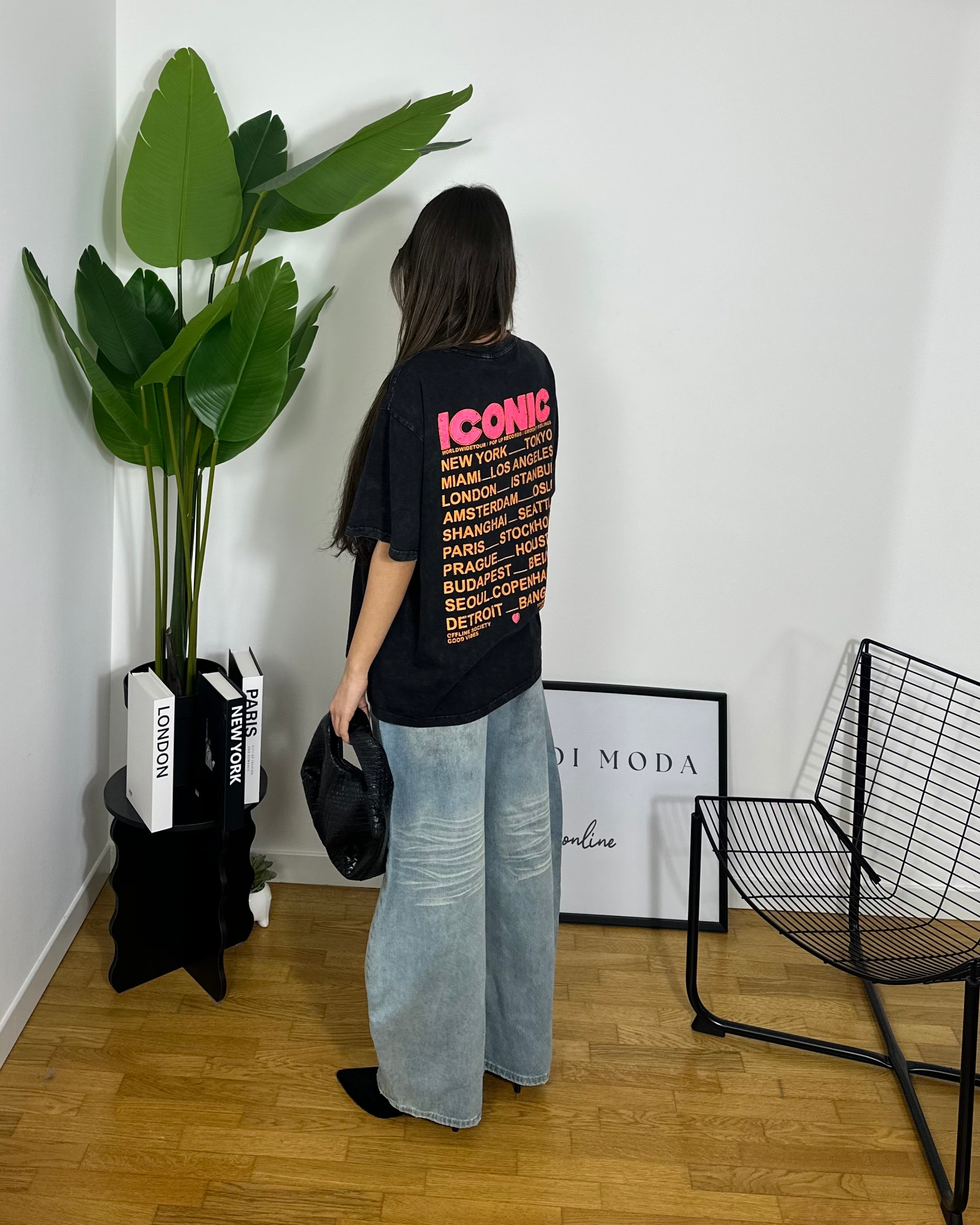 T-shirt Iconic Grey