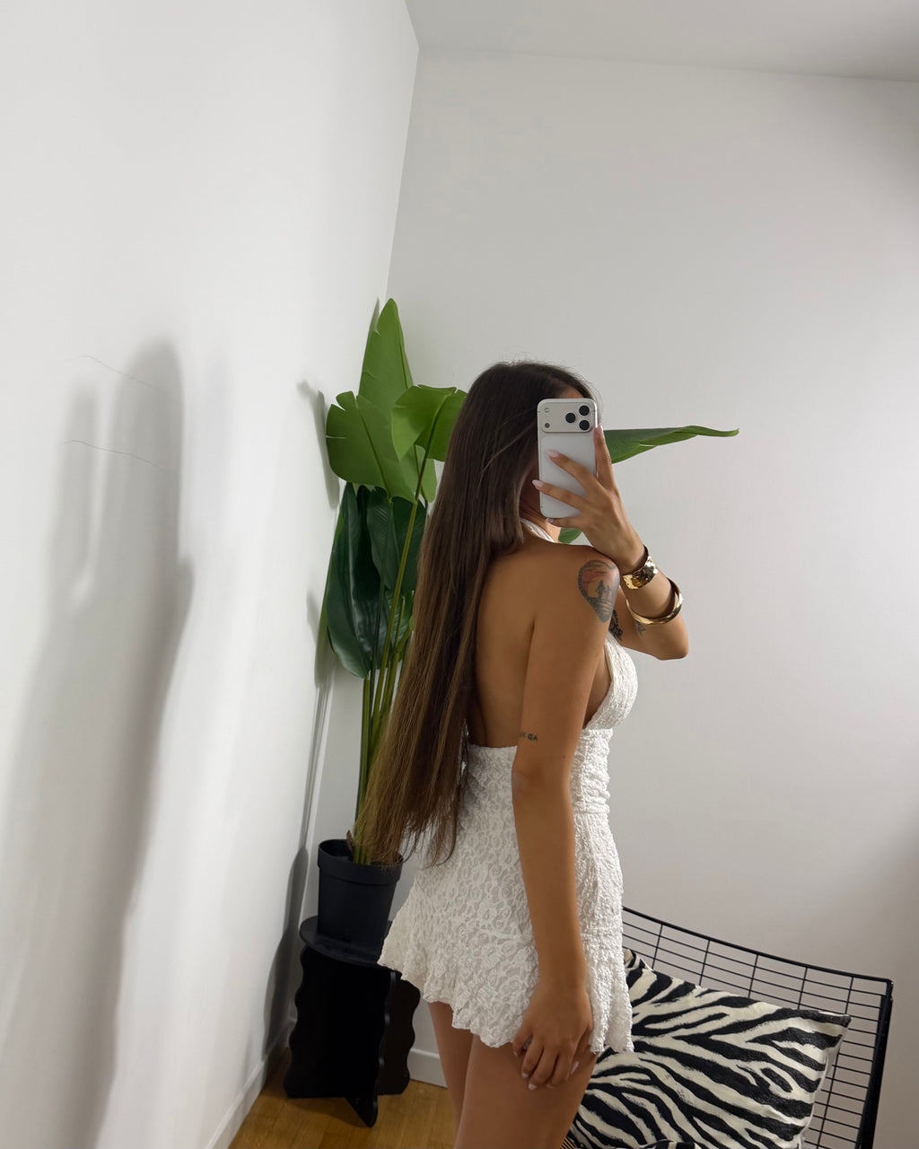 Dress Sun White
