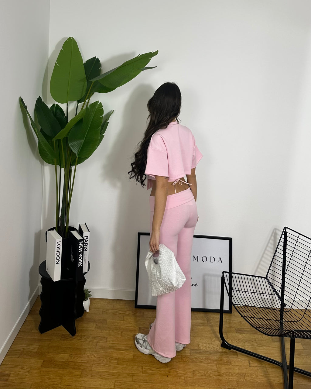 Co/ord Set Stringhe Pink