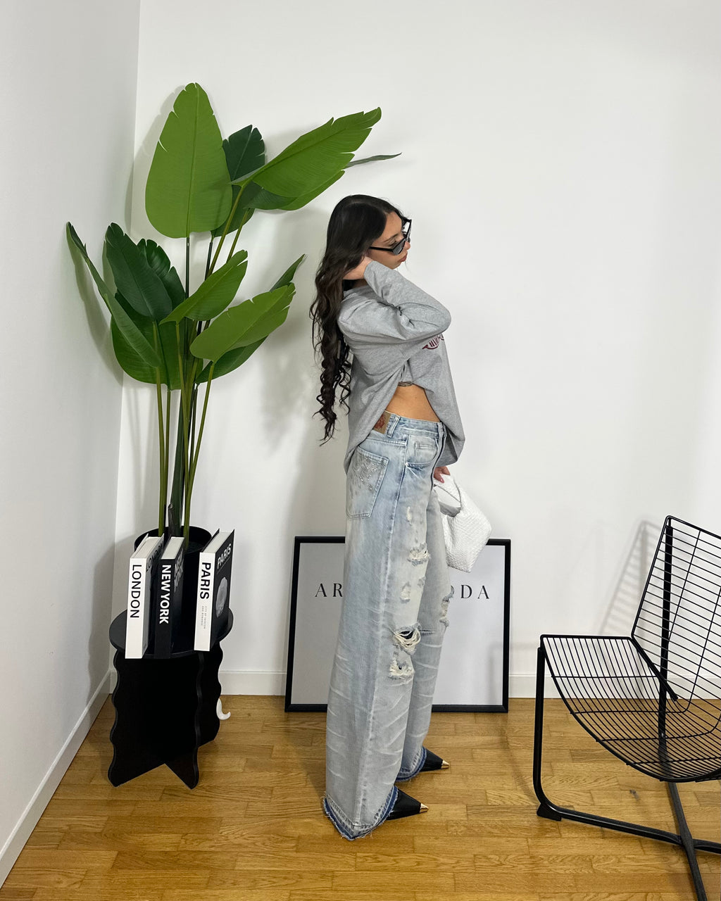 T-shirt Airbag By Just West Grey