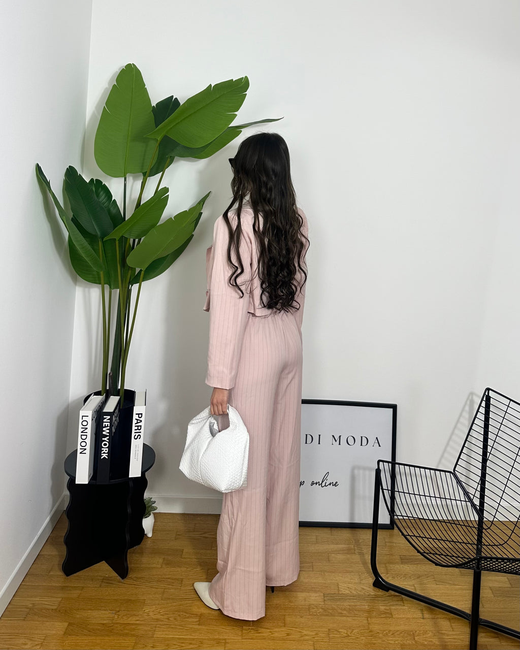 Co/ord Set Stripes Pink