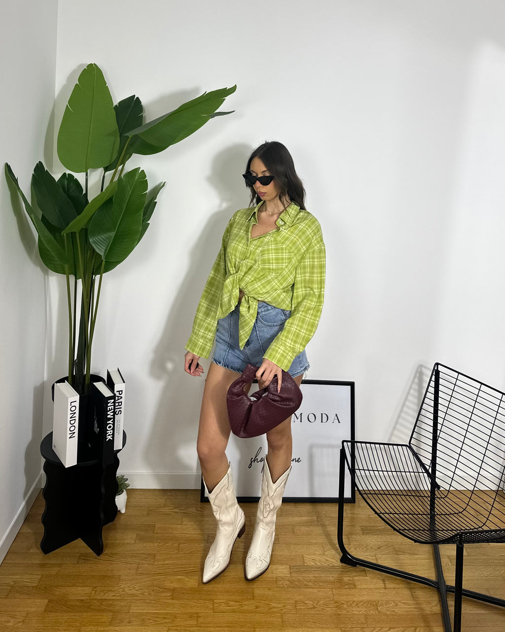 Camicia Oversize Green