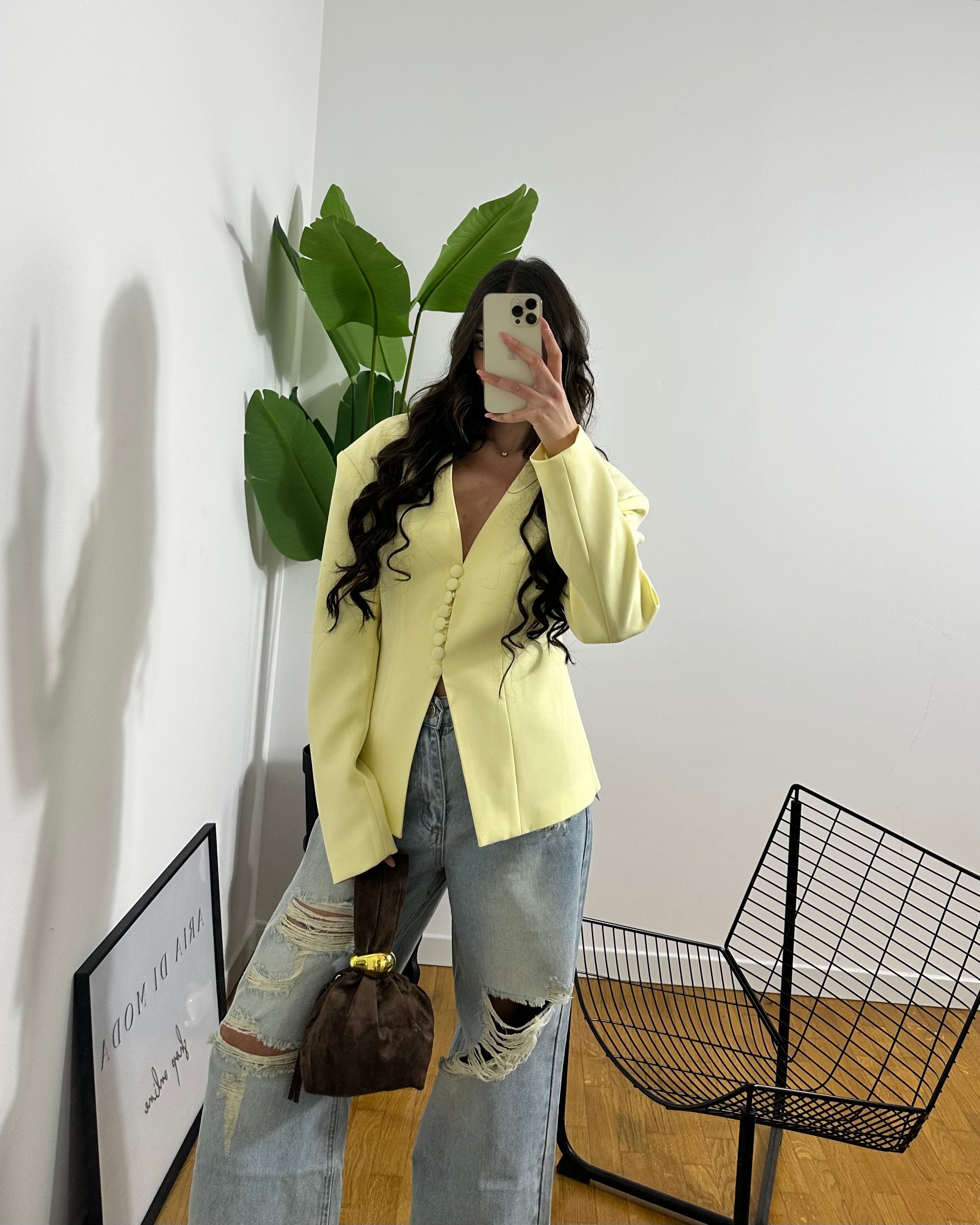Blazer Cloe Yellow