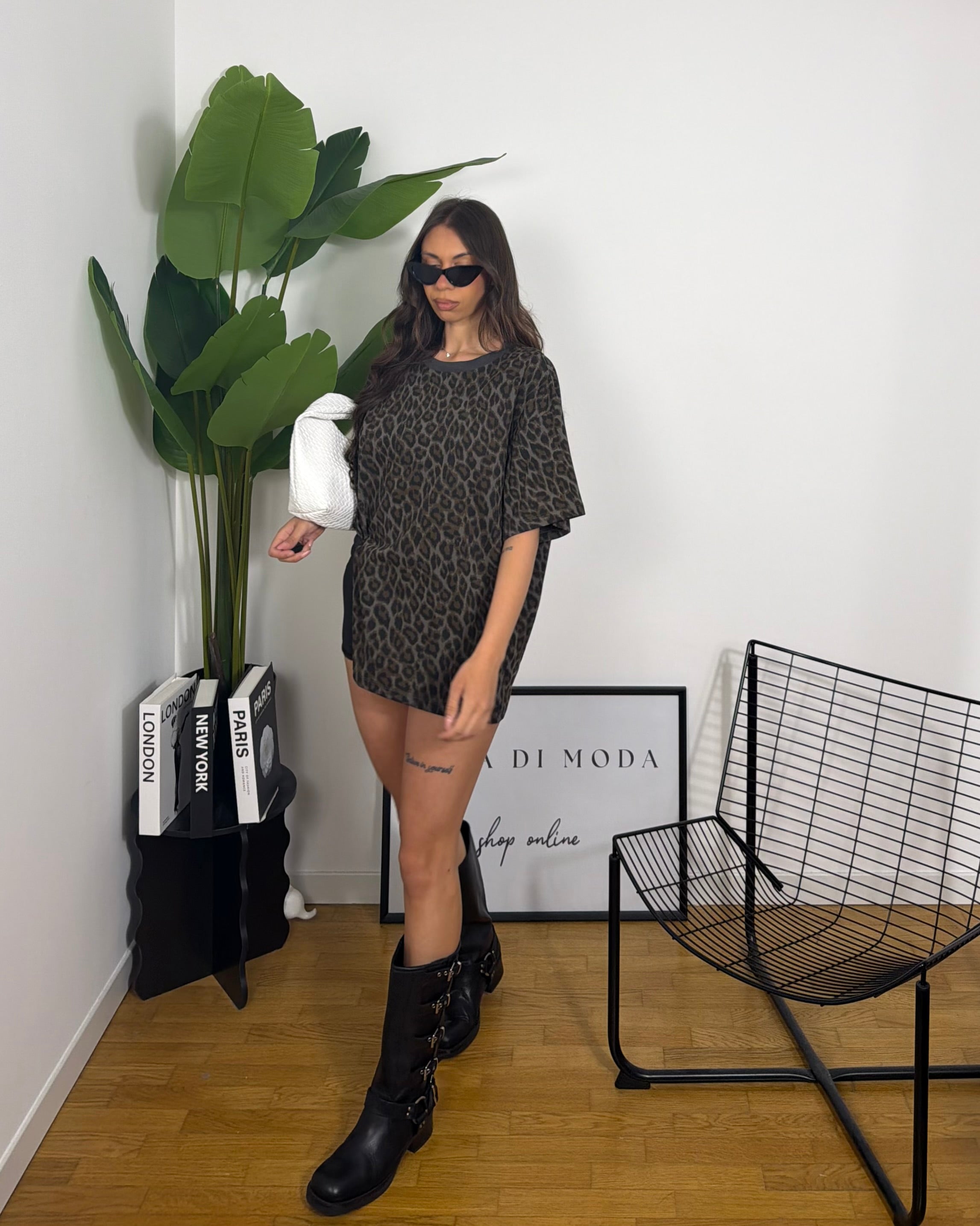 T-shirt Oversize Grey Day