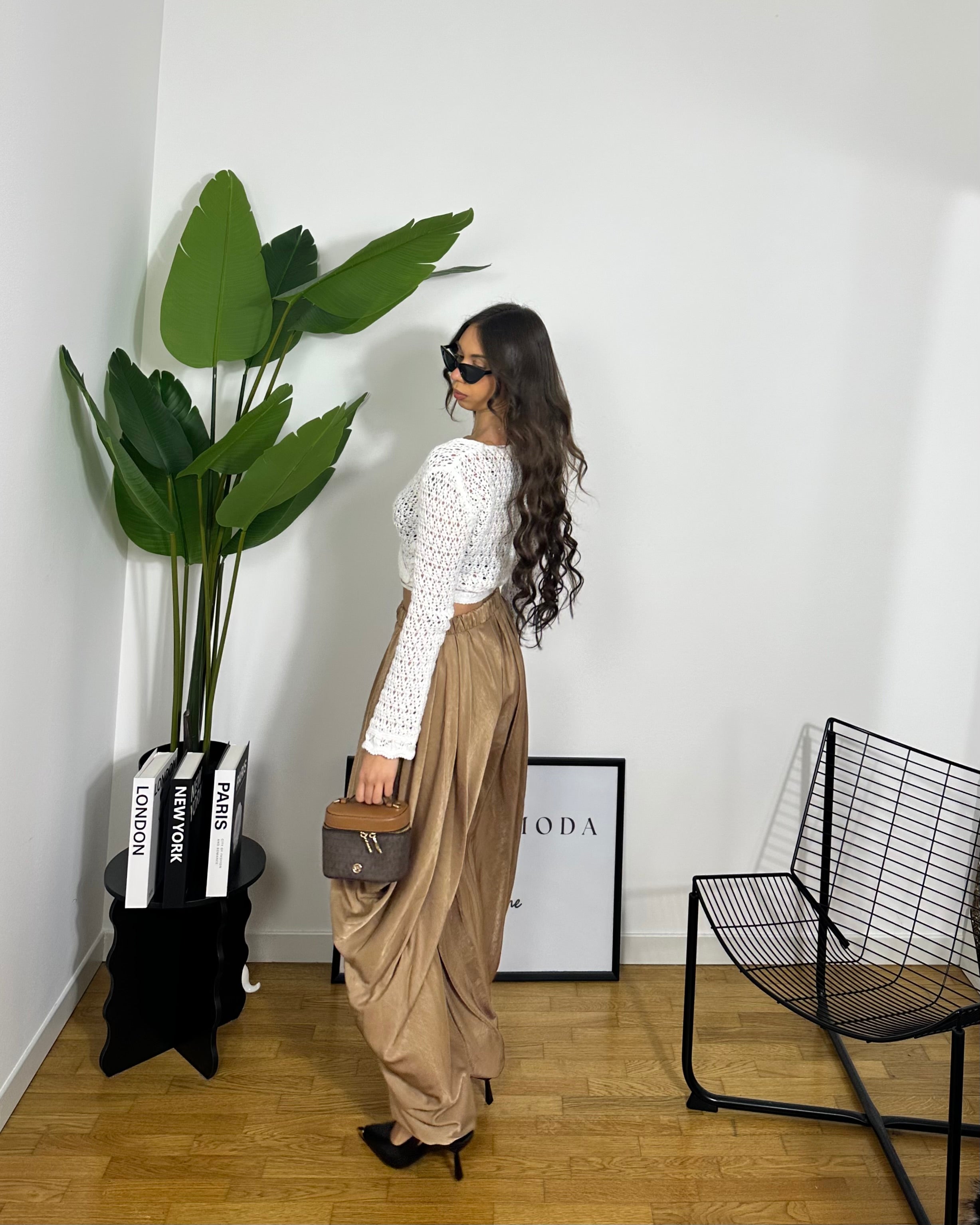 Pantalone Joy Camel