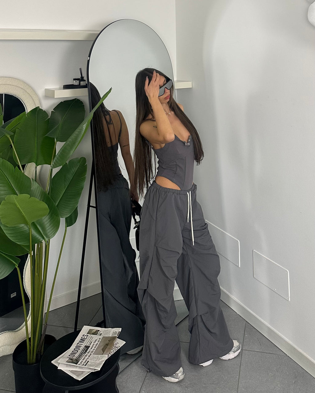 Co/ord Set Street Grey