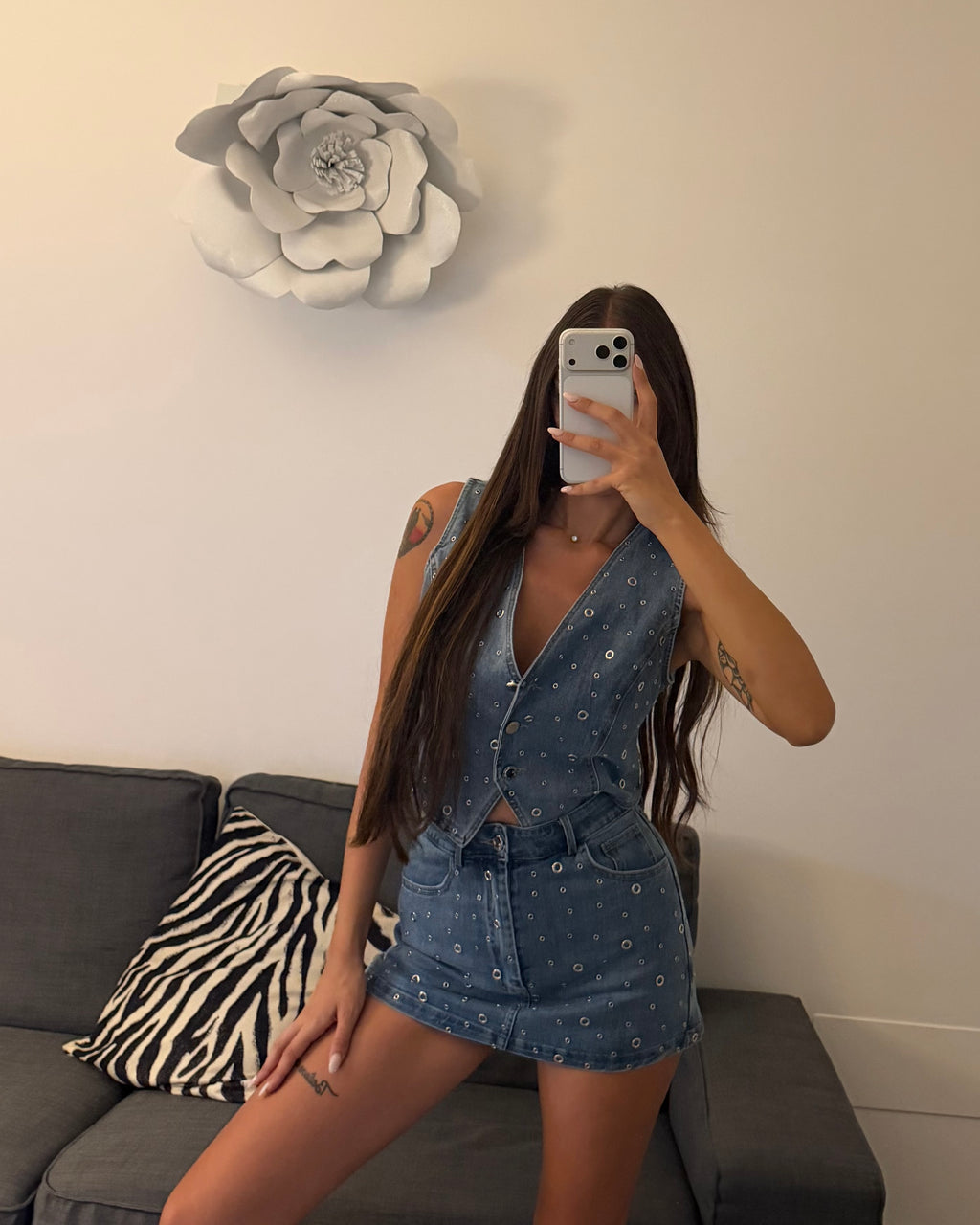 Co/ord Set Texas Denim