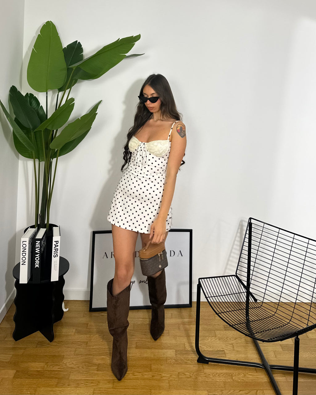 Mini Dress Hailey Beige