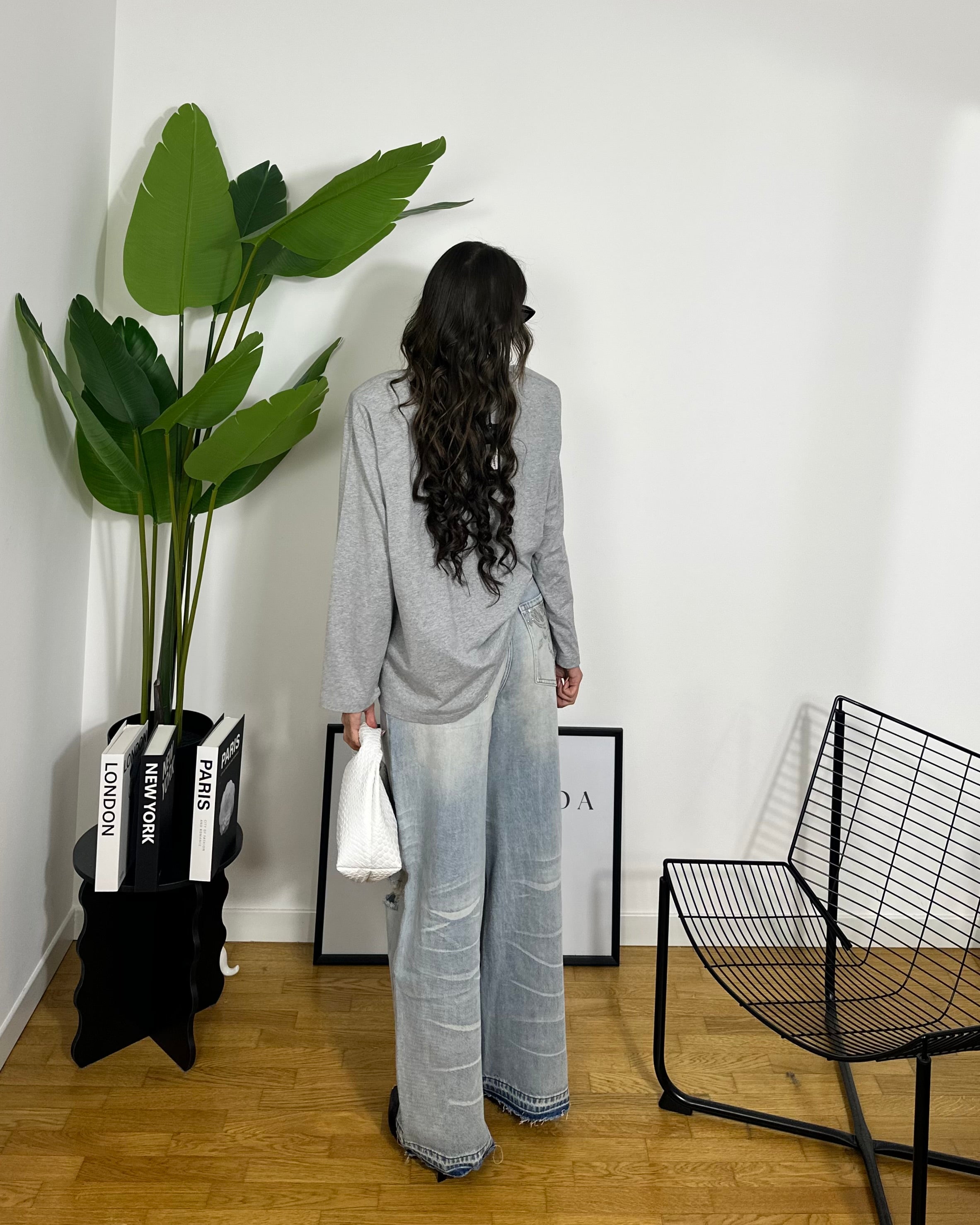 T-shirt Airbag By Just West Grey