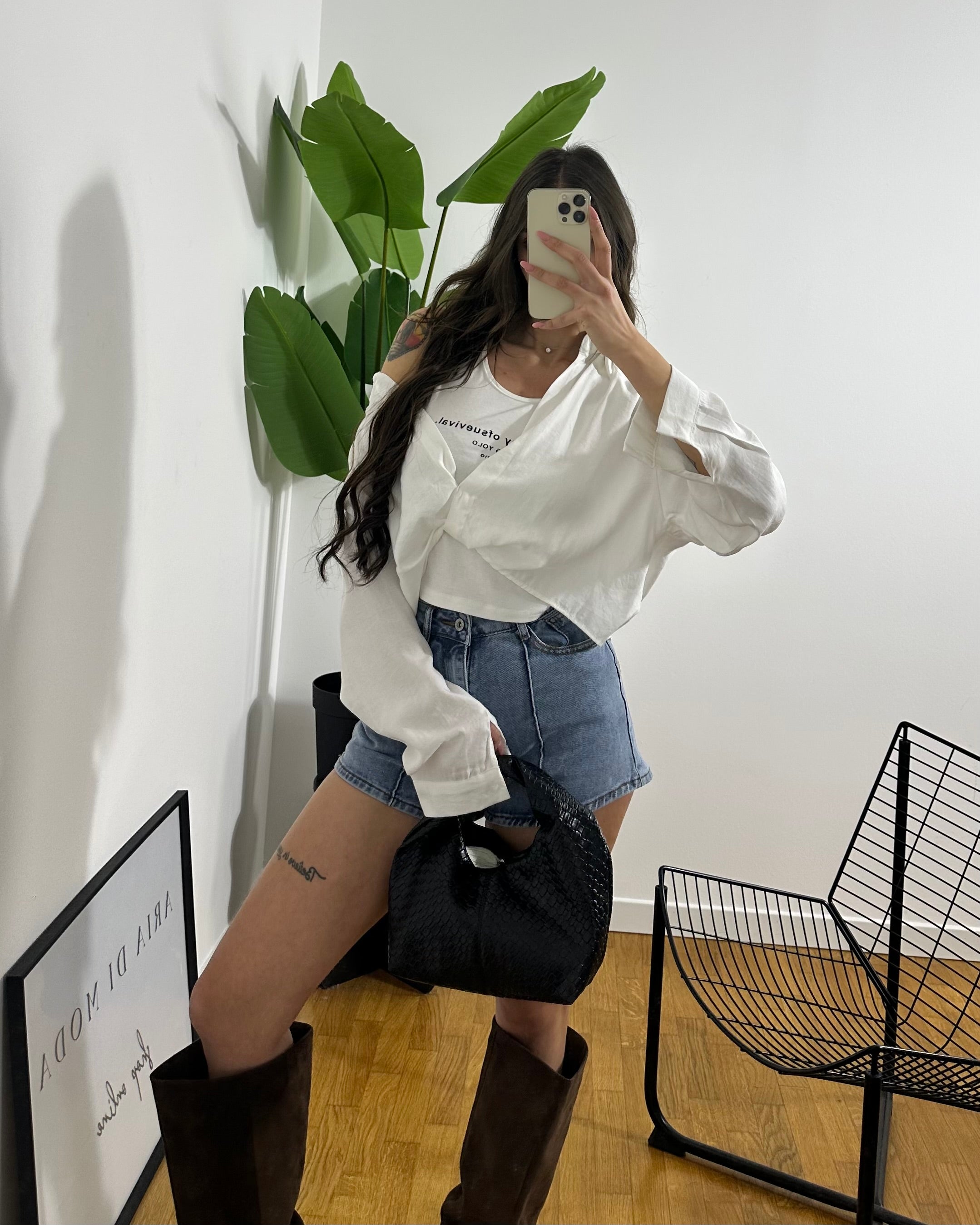 Camicia Set Monday White