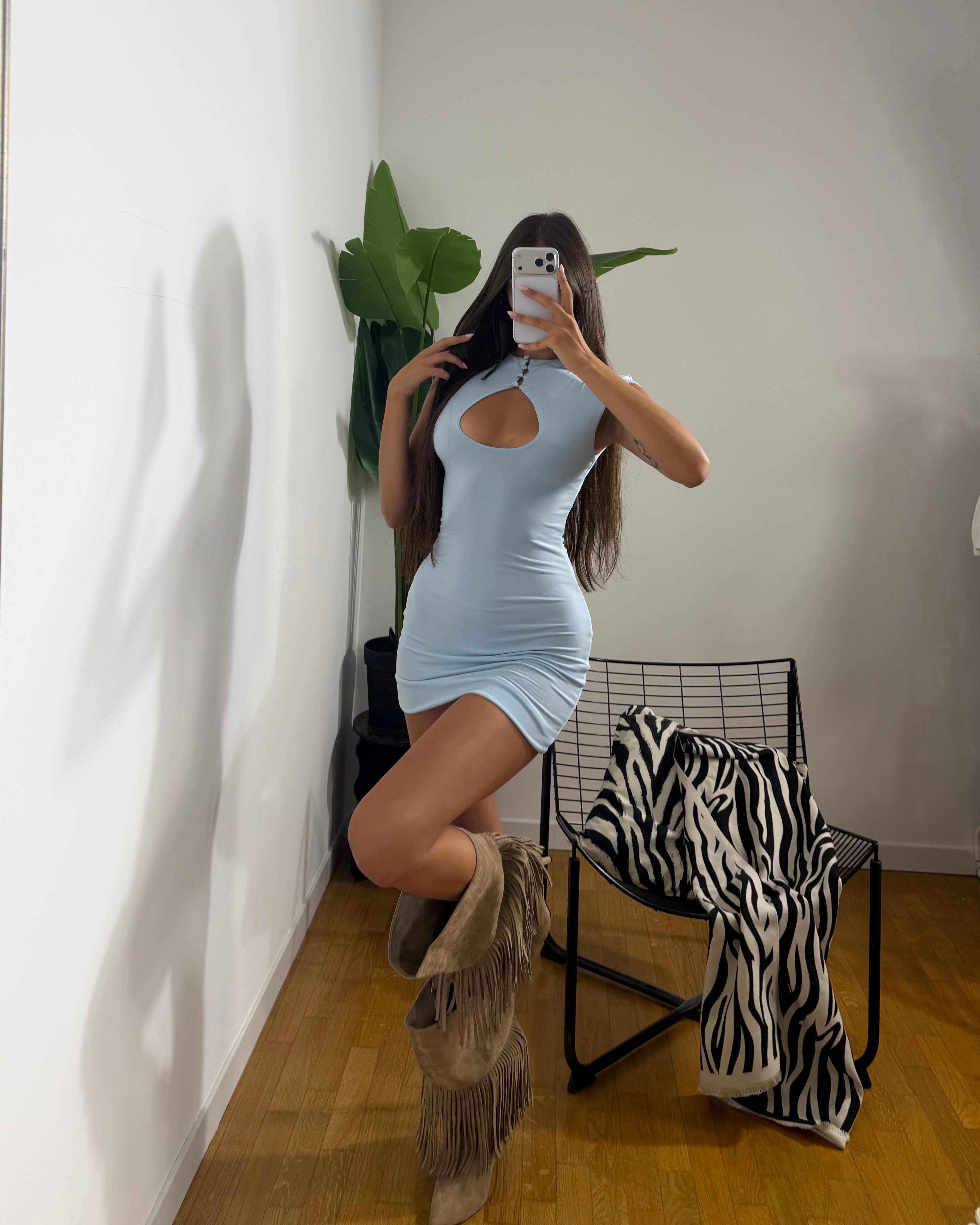 Dress Ally Light Blue