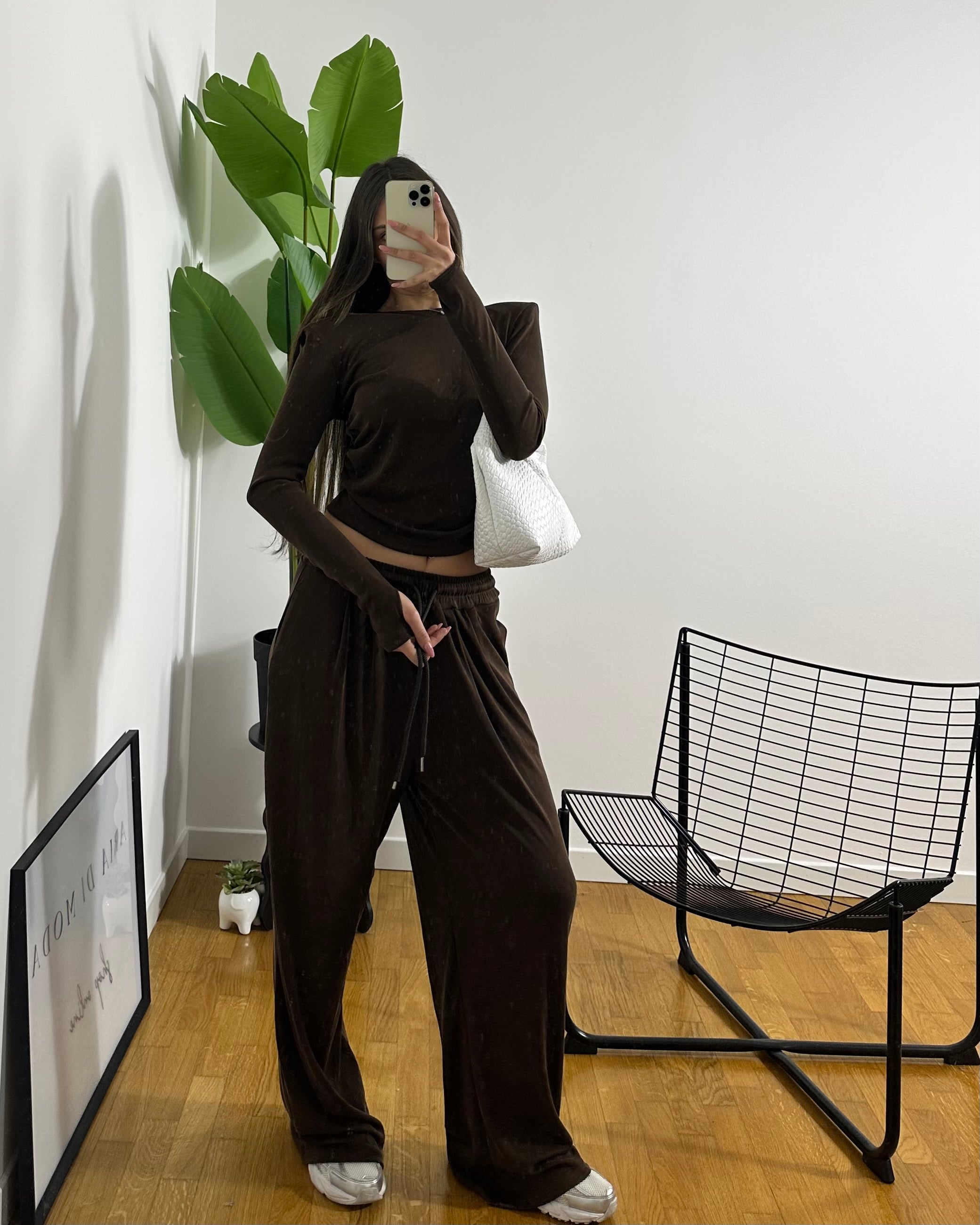 Co/ord Set Day On Brown By Just West