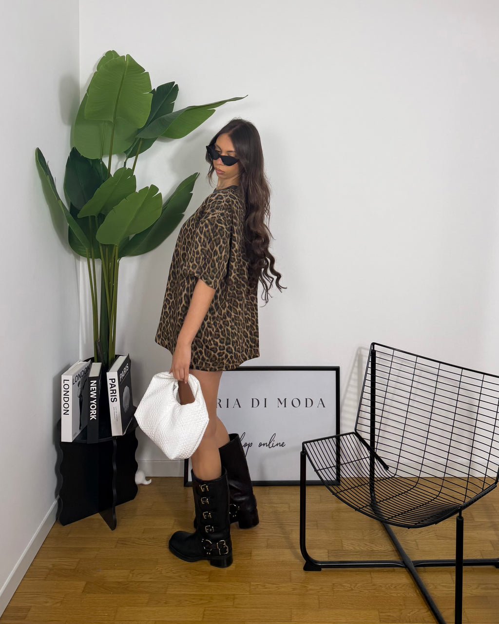 T-shirt Oversize Brown Day