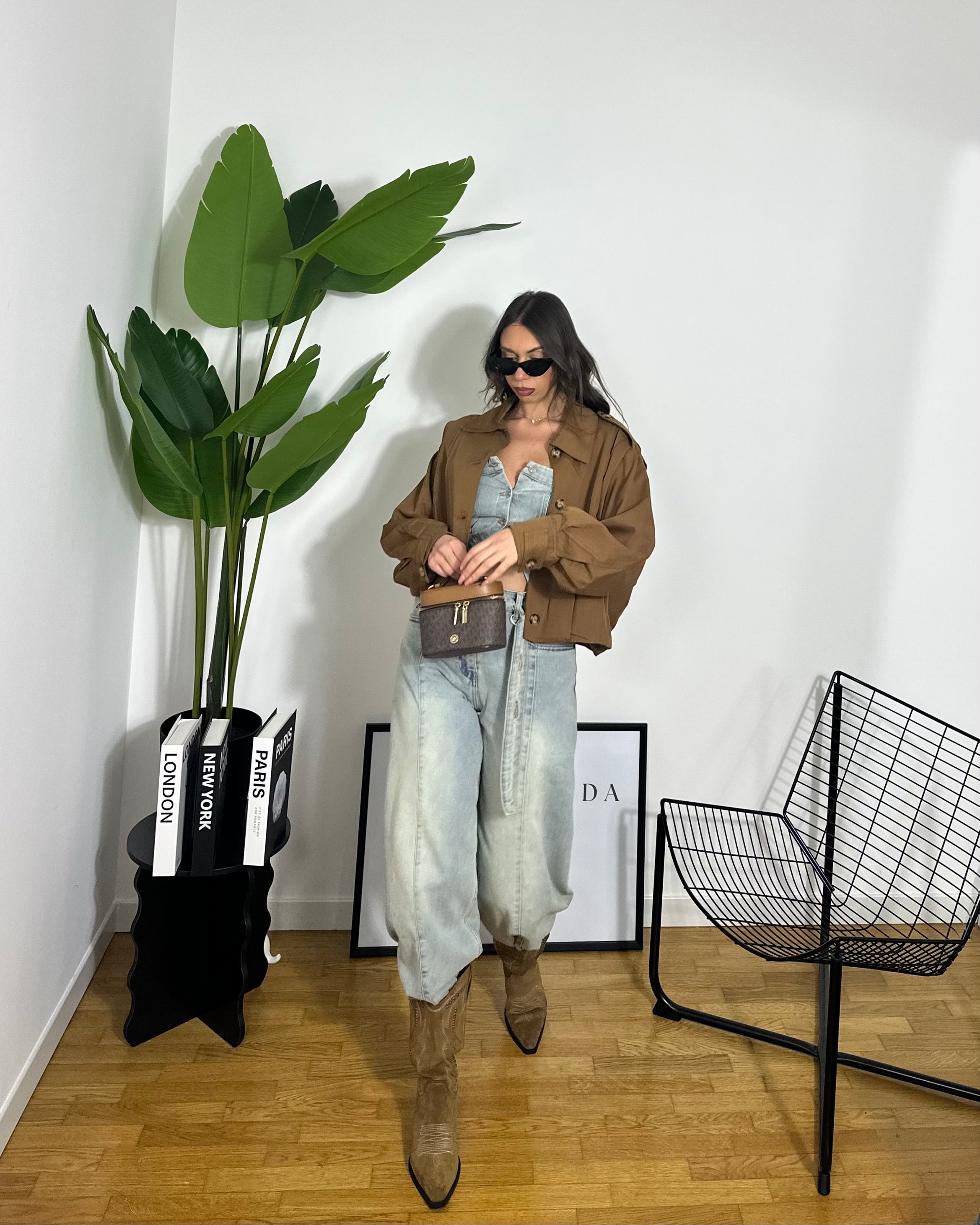 Giacca Jacqueline Camel