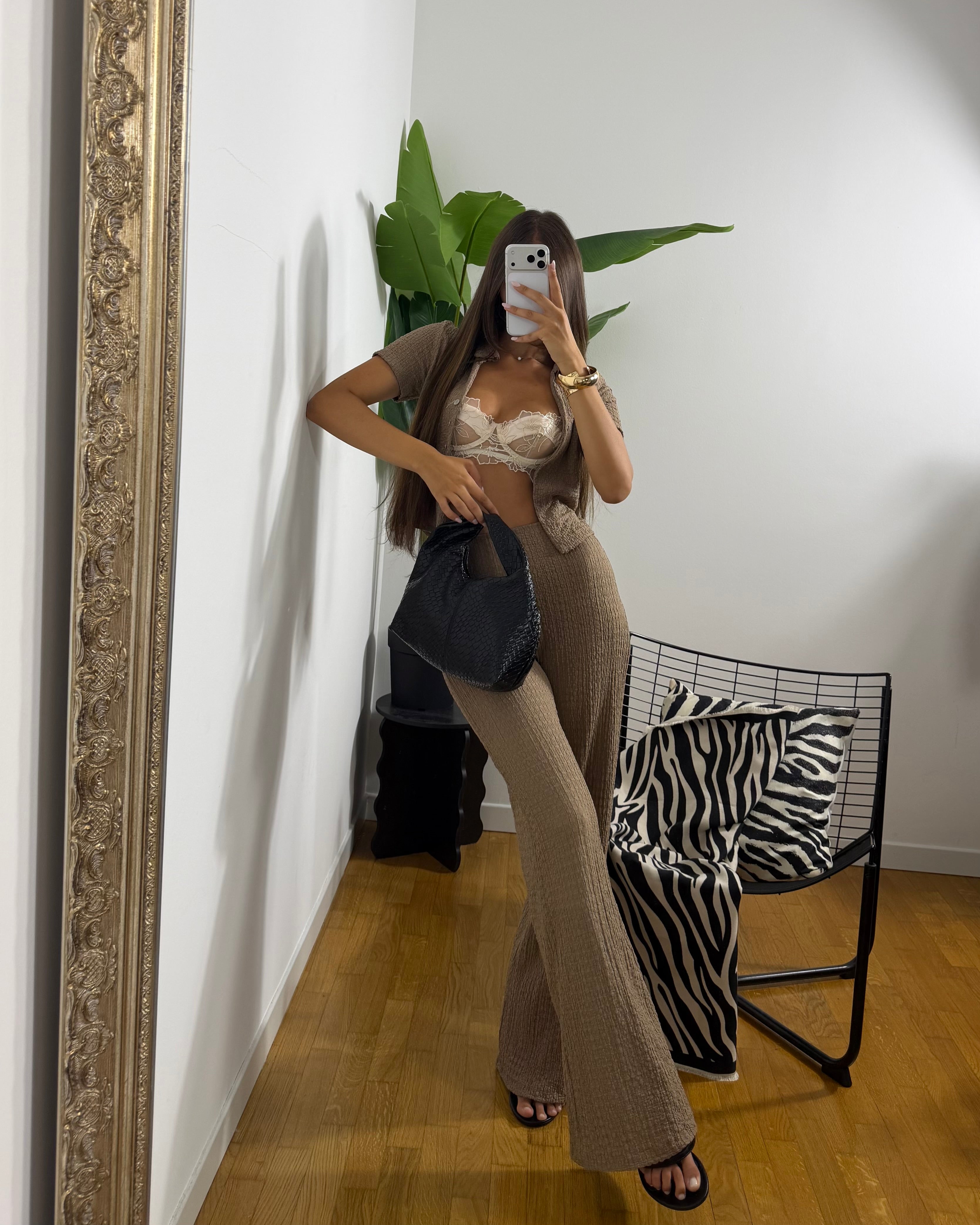 Co/ord Set Every Day Brown