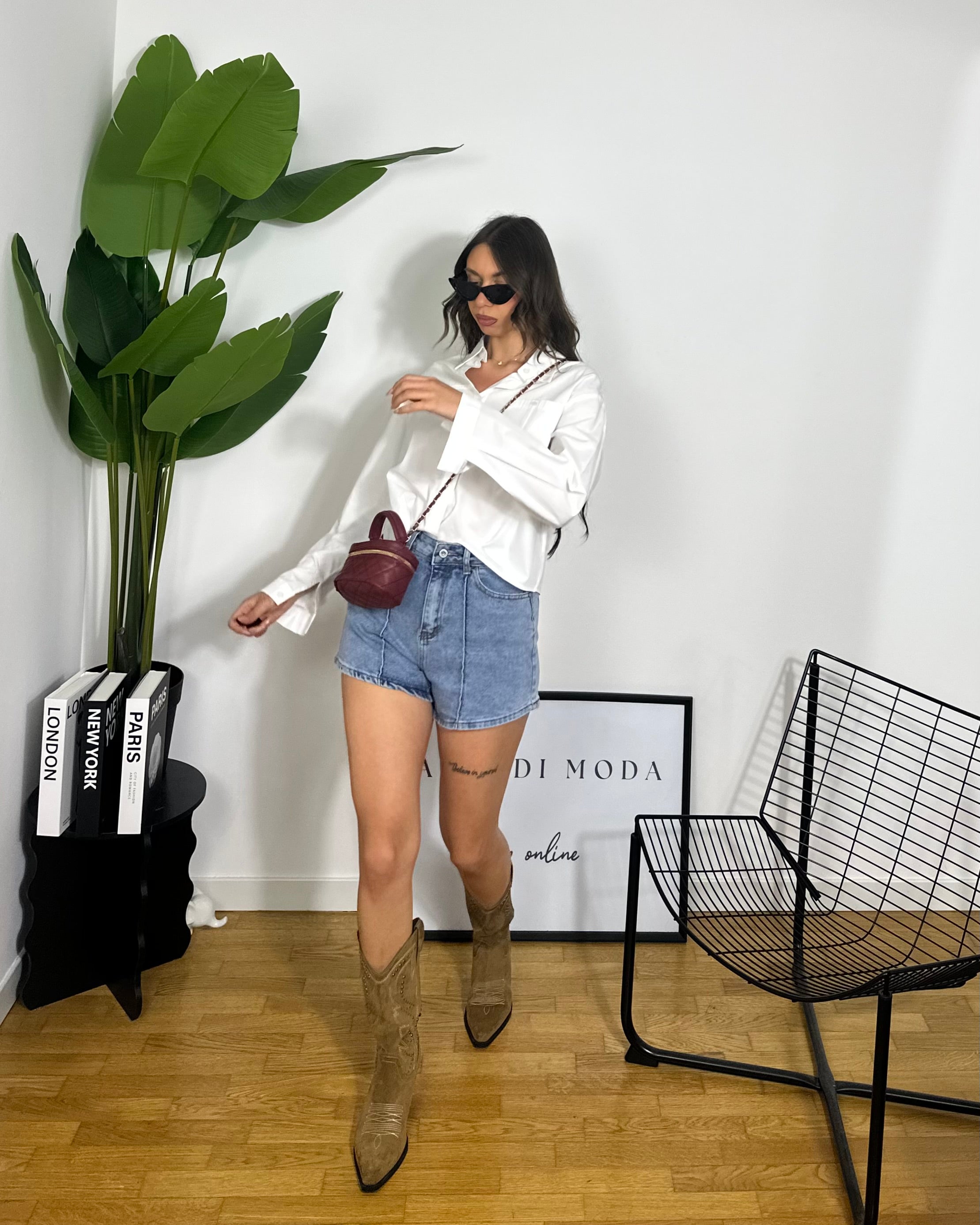 Camicia Crop