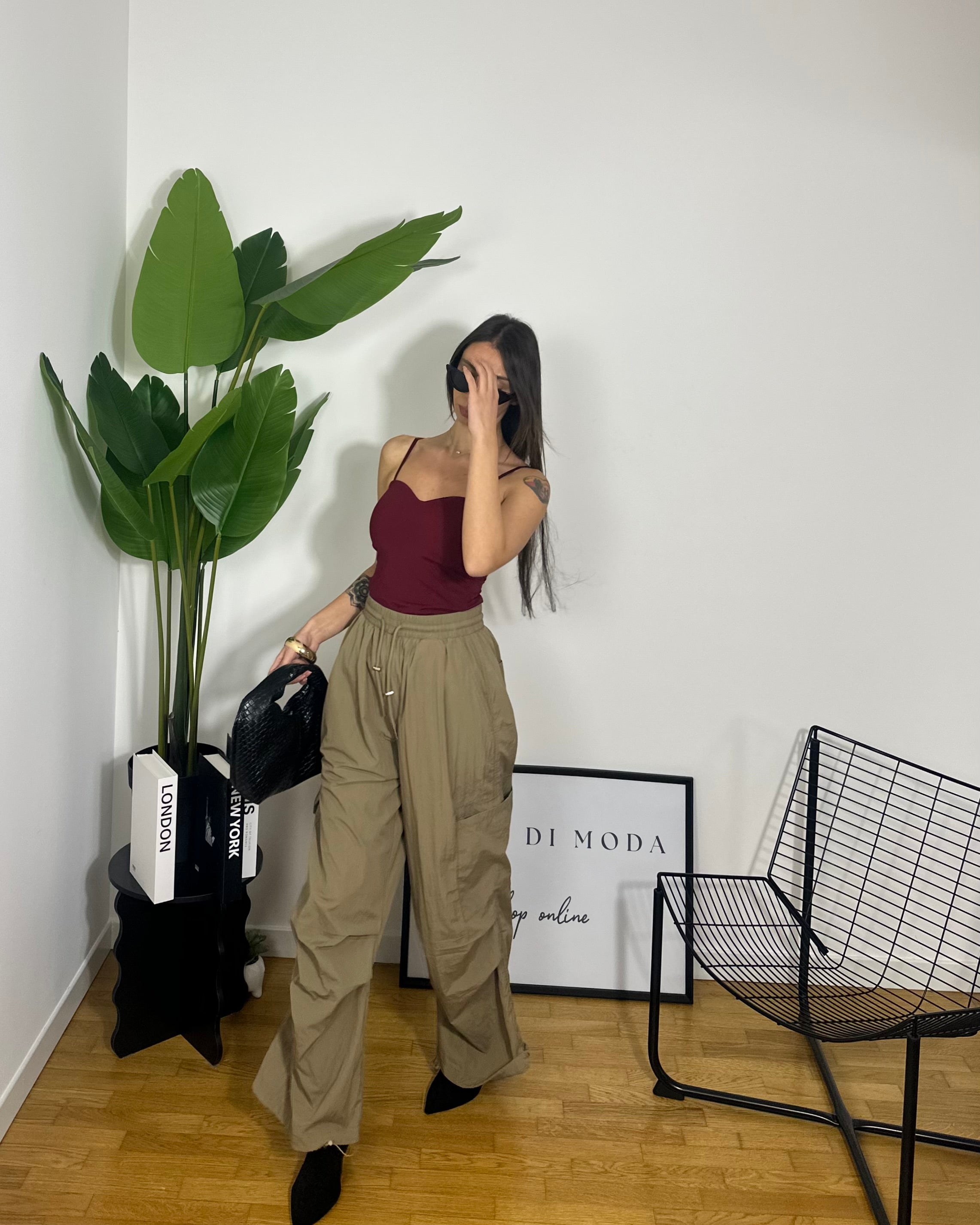 Body Viral Beige/Bordeaux