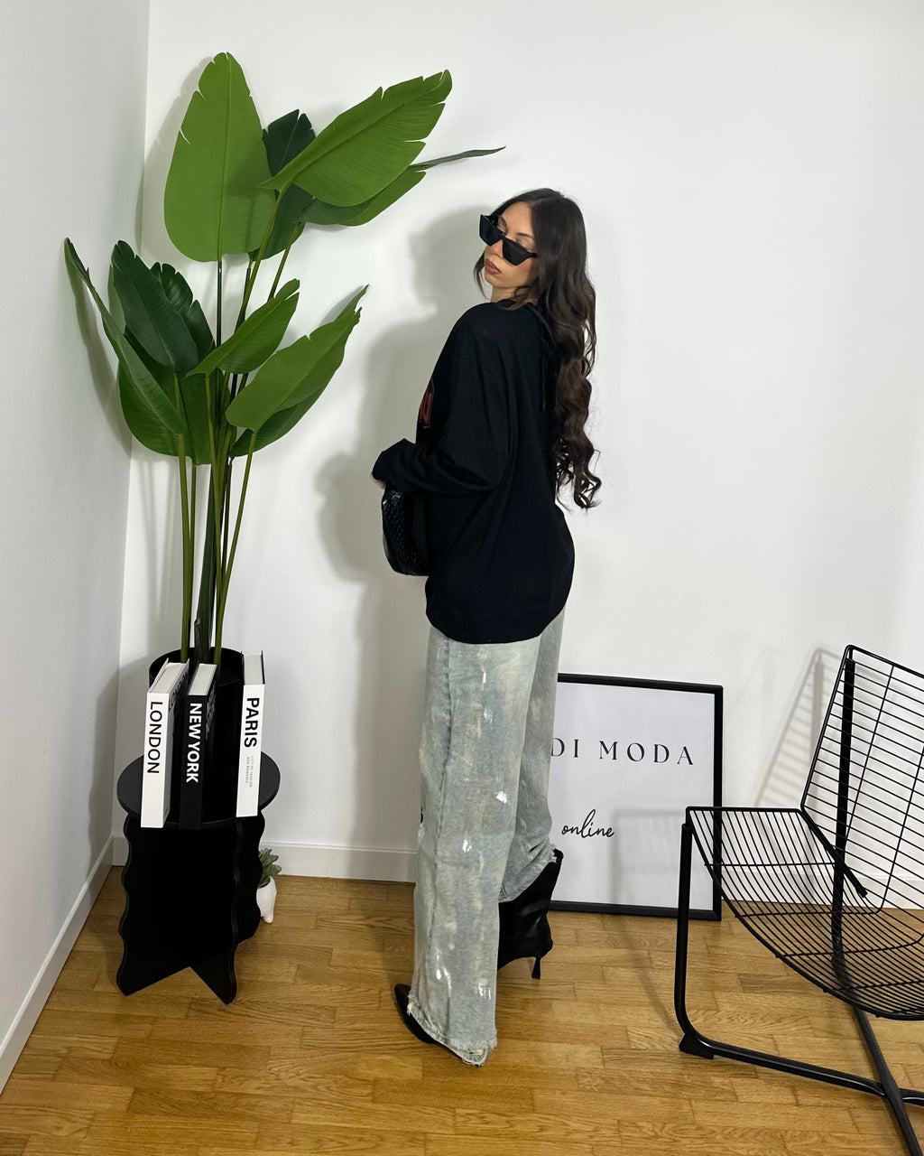 T-shirt Airbag By Just West Black