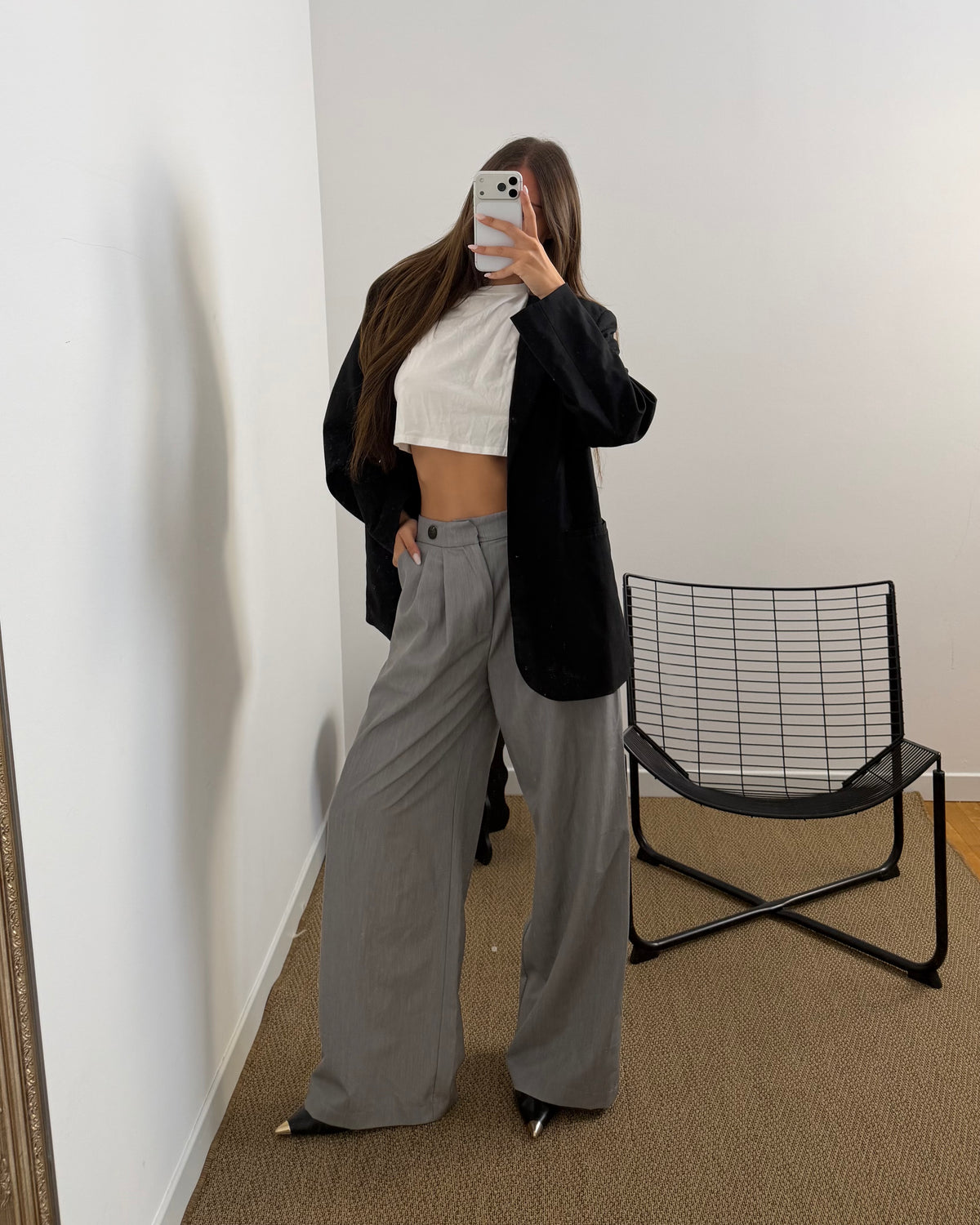 Pantalone over grey By Lumina