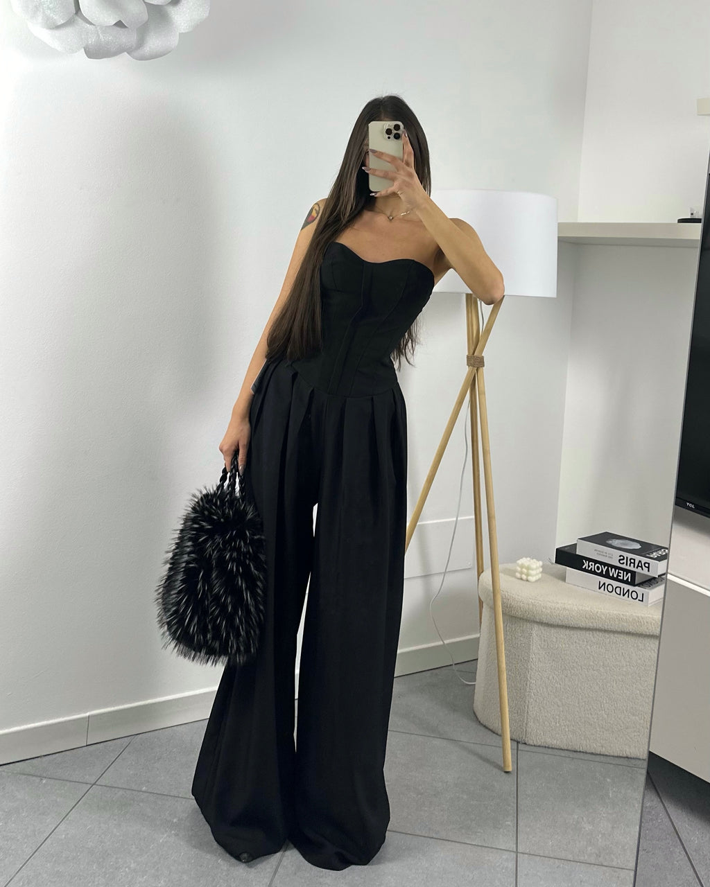 Jumpsuit Office Black