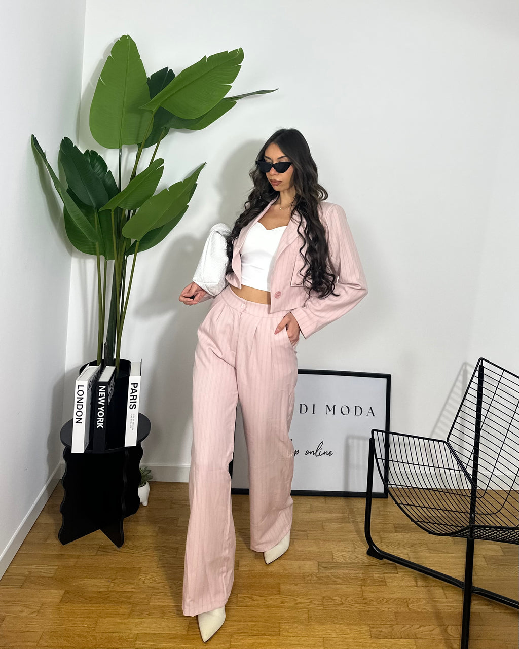 Co/ord Set Stripes Pink