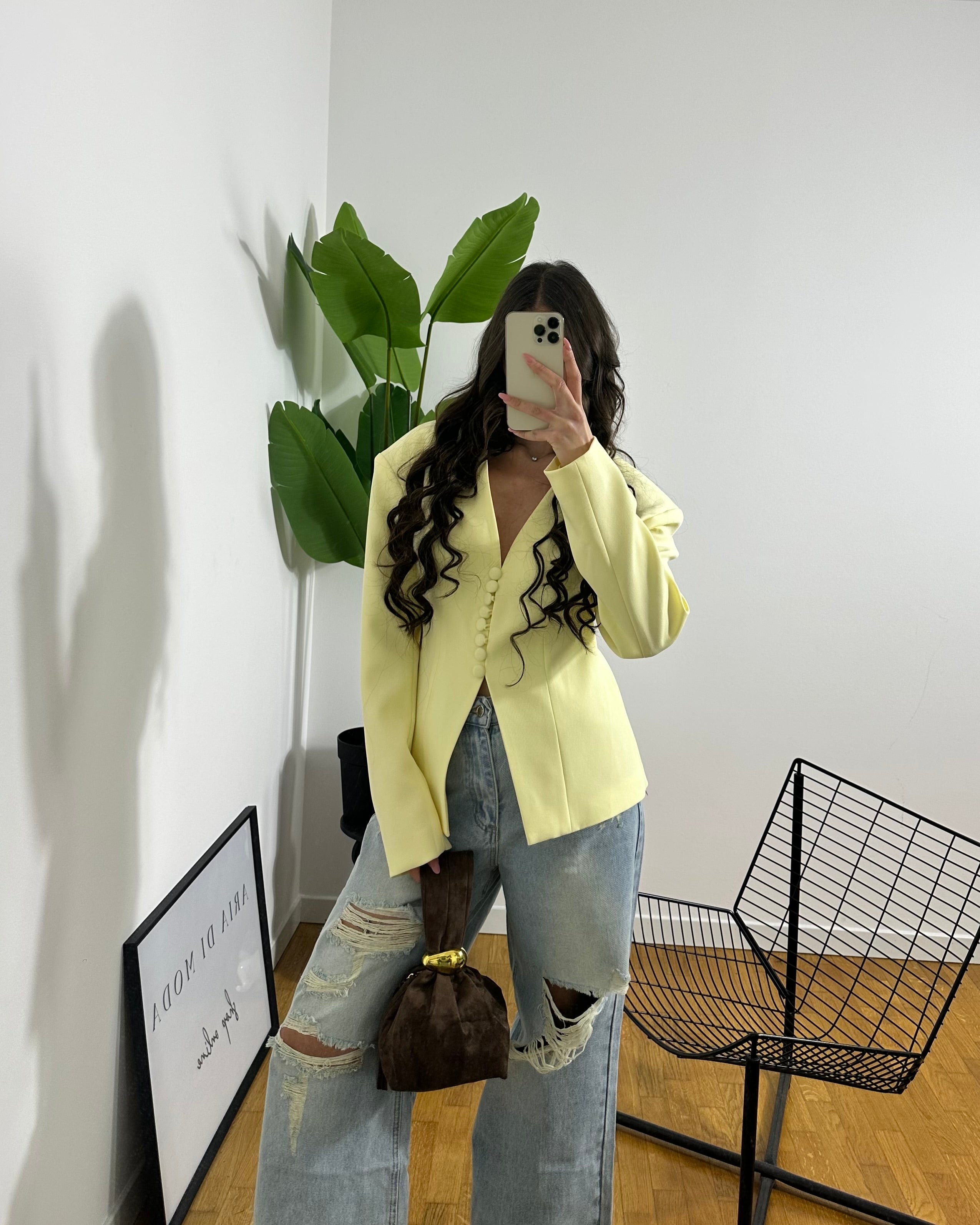 Blazer Cloe Yellow