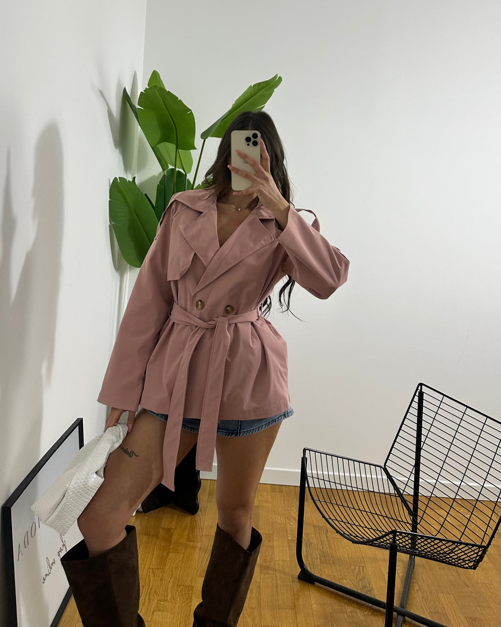 Trench Say Pink