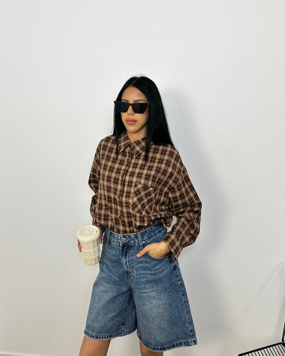 Camicia Daily brown