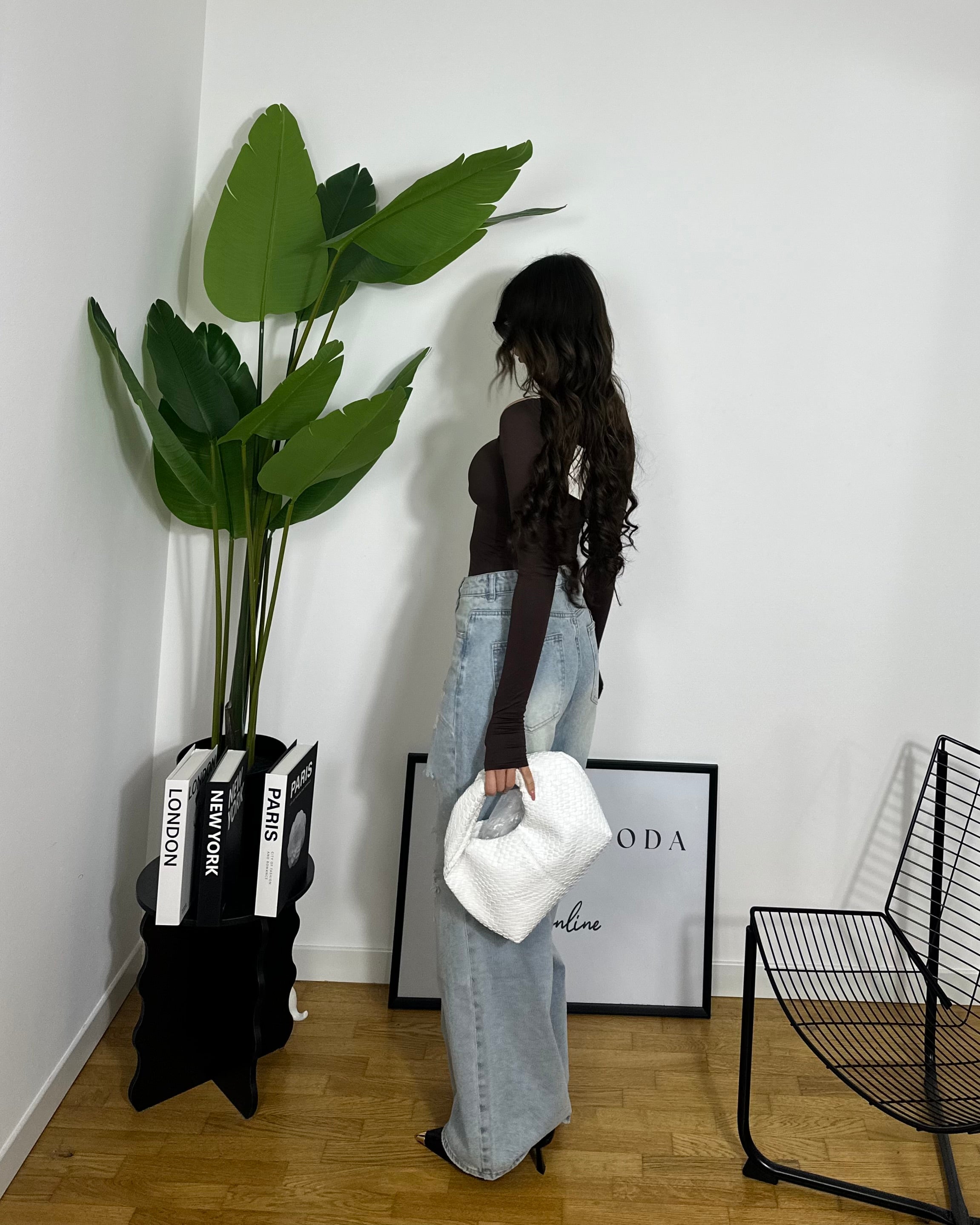 Body Eveline Bianco/Marrone/Nero/Rosa/Celeste