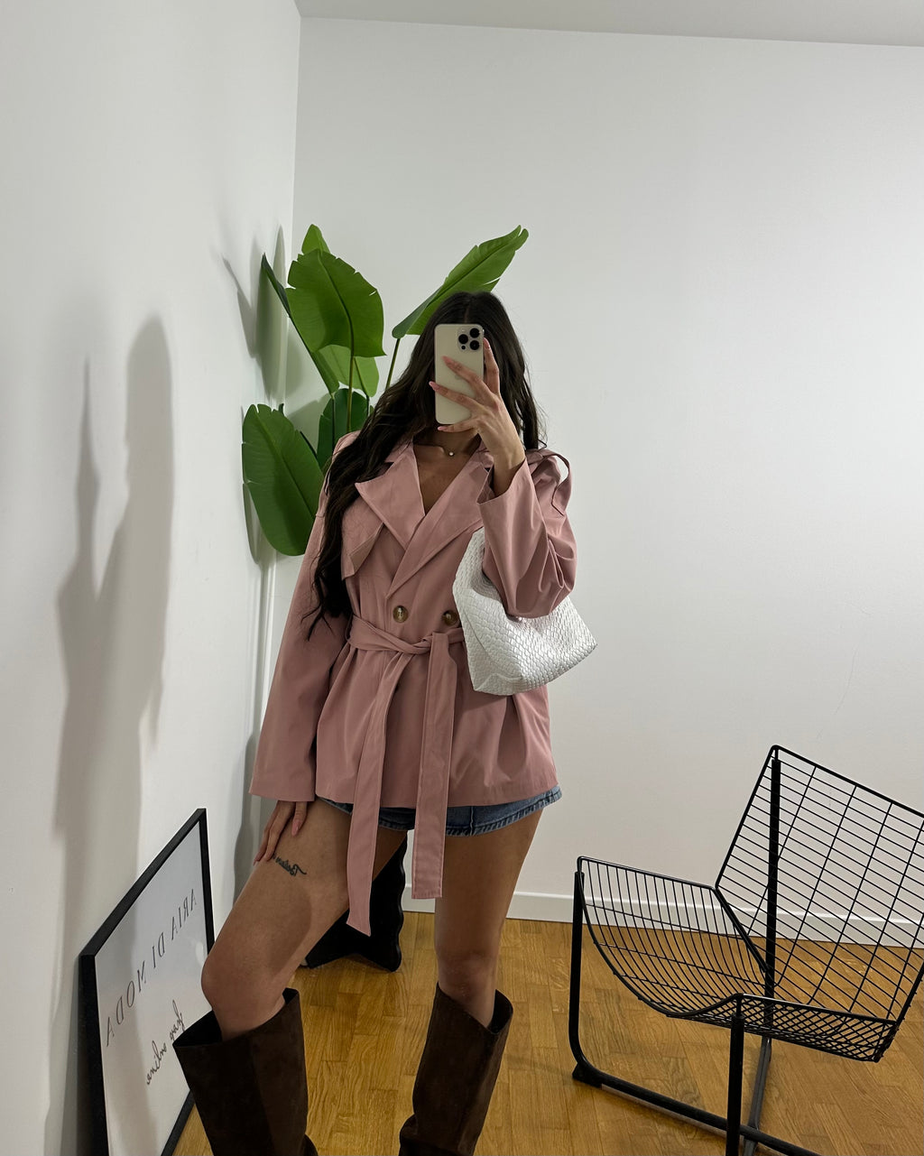 Trench Say Pink