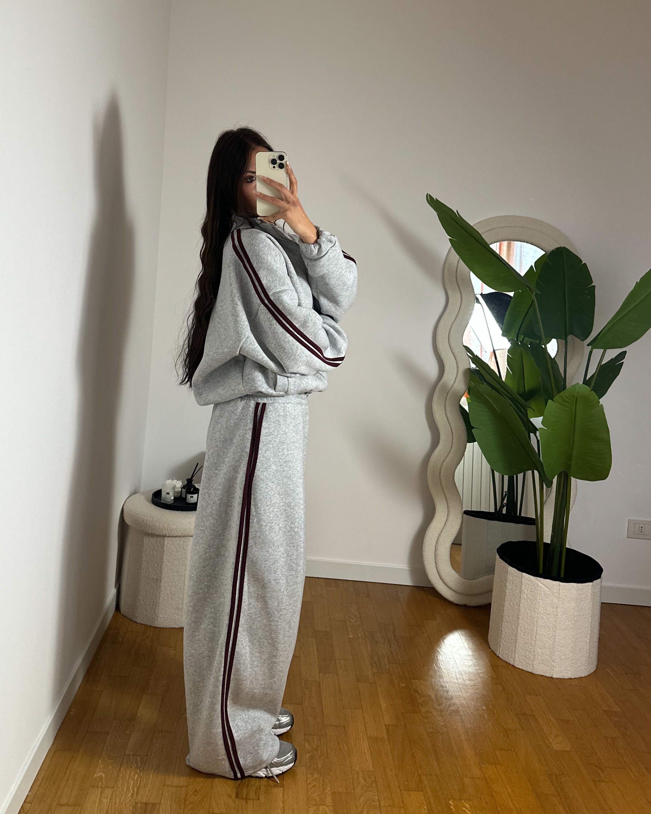 Co/ord Sets Tuta Just West Grey