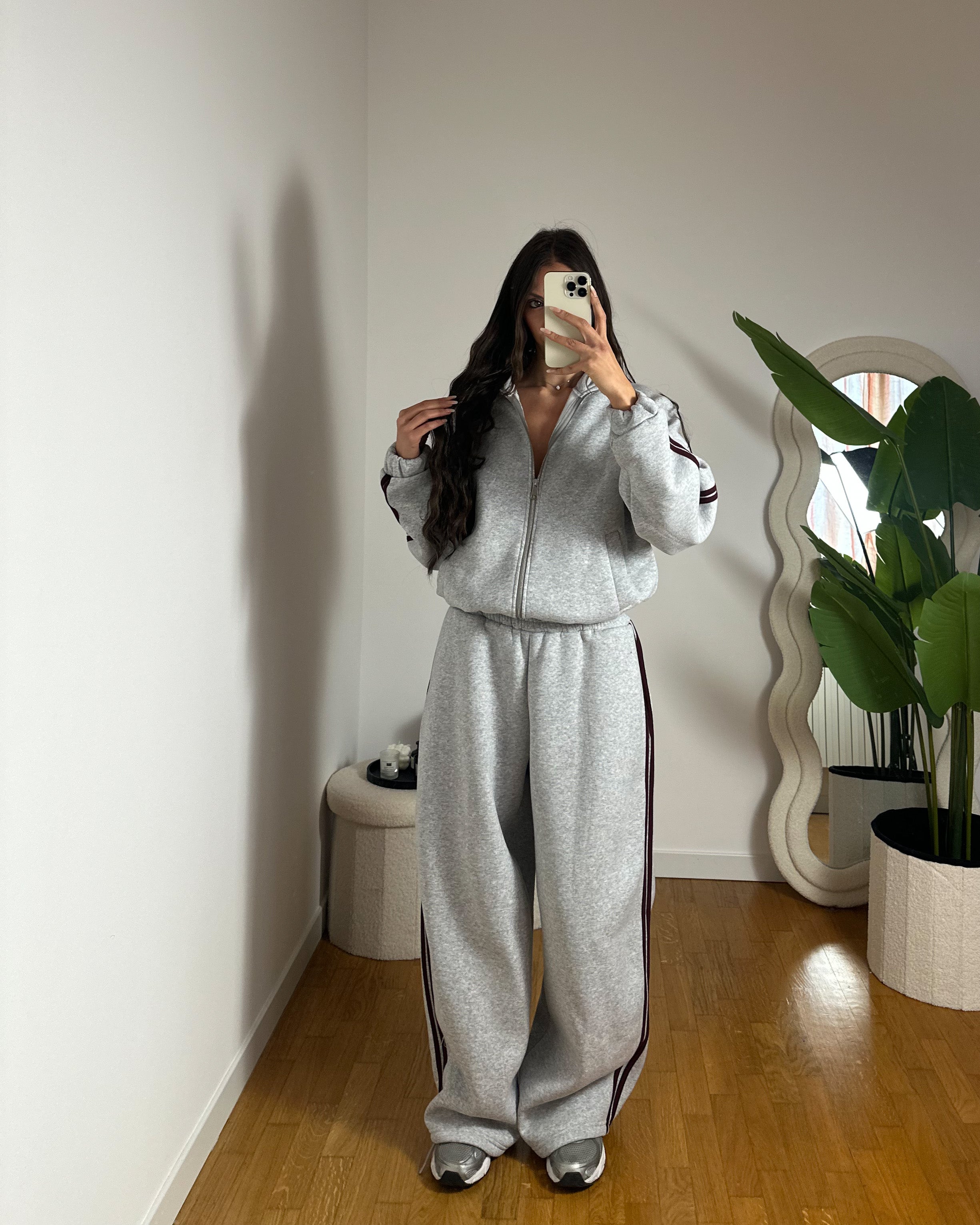 Co/ord Sets Tuta Just West Grey