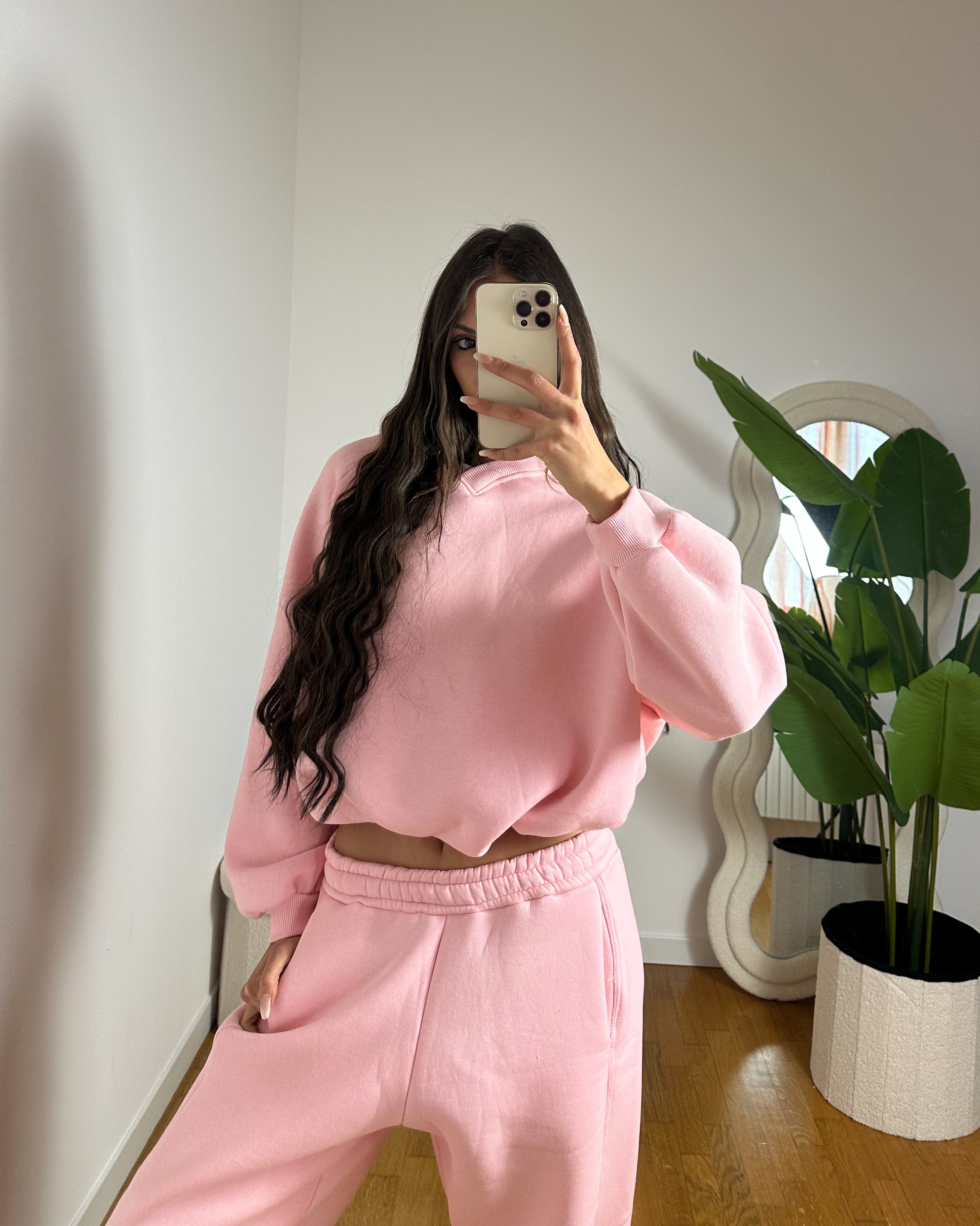Co/ord Sets Tuta Just West Pink