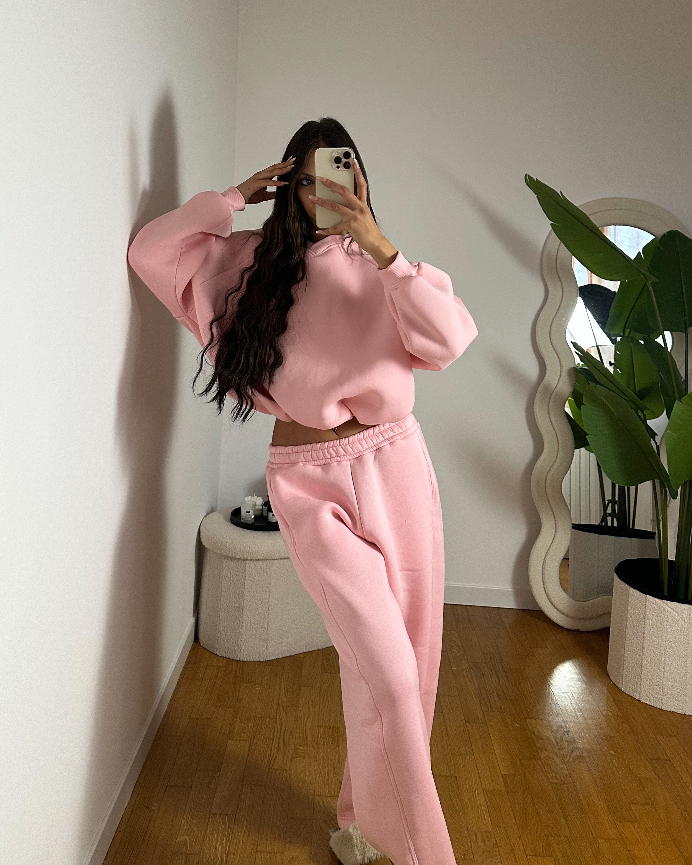 Co/ord Sets Tuta Just West Pink