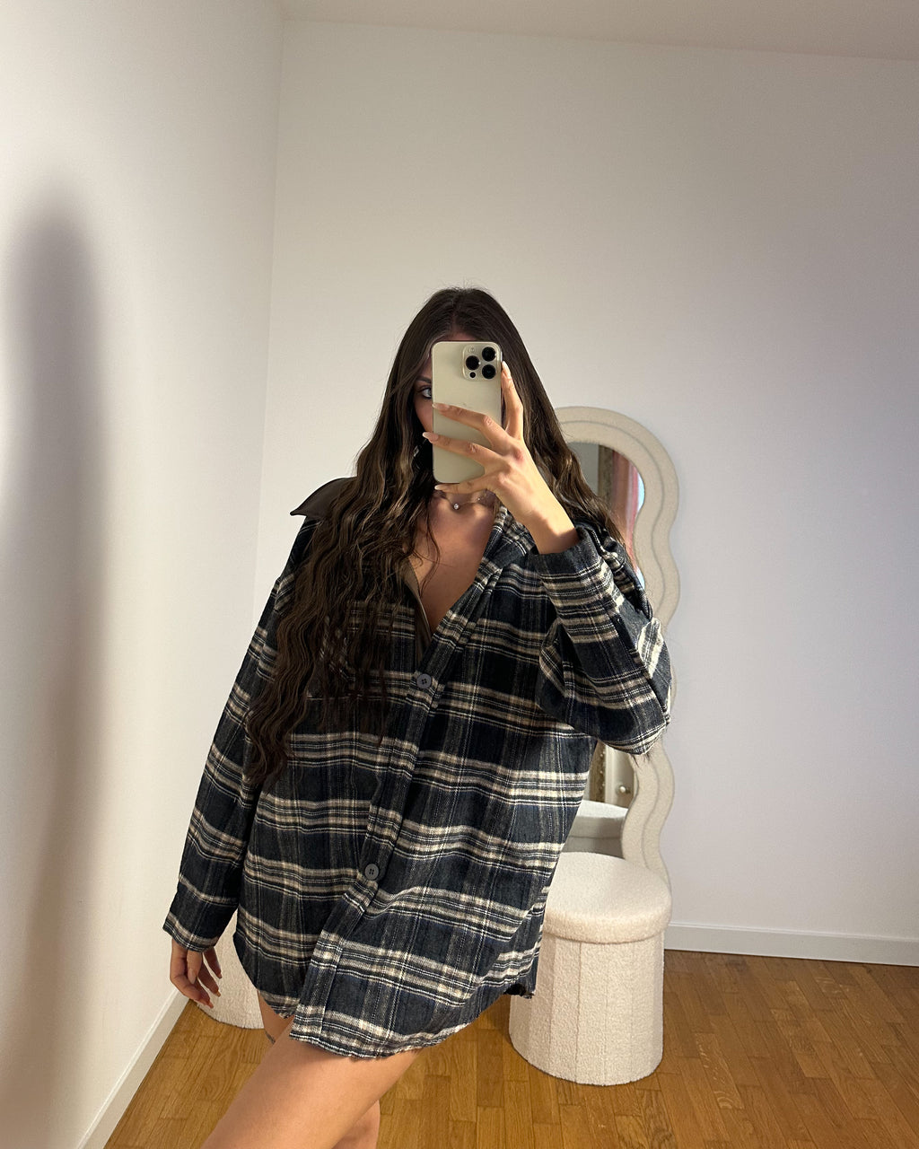 Camicia Oversize Rever