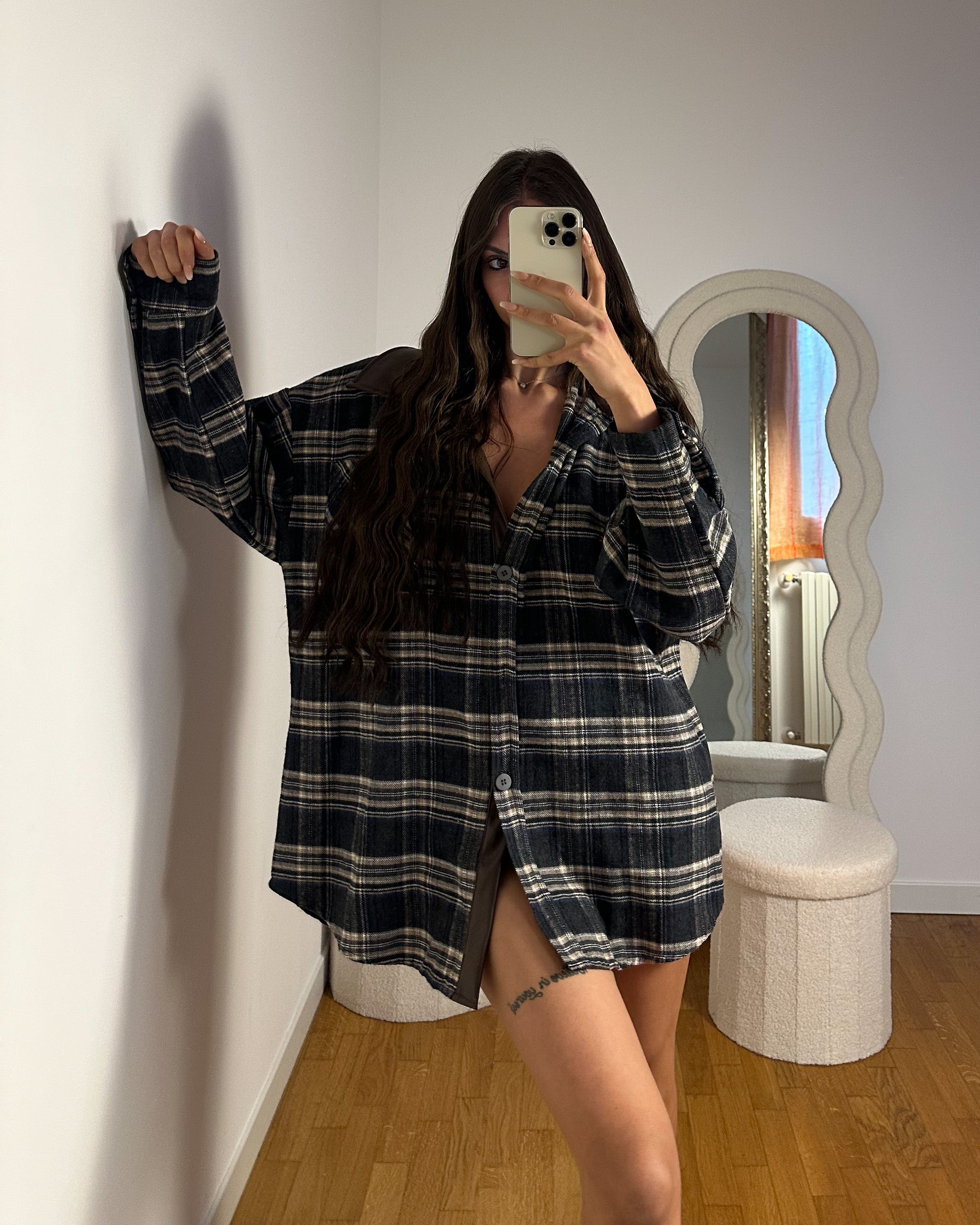 Camicia Oversize Rever