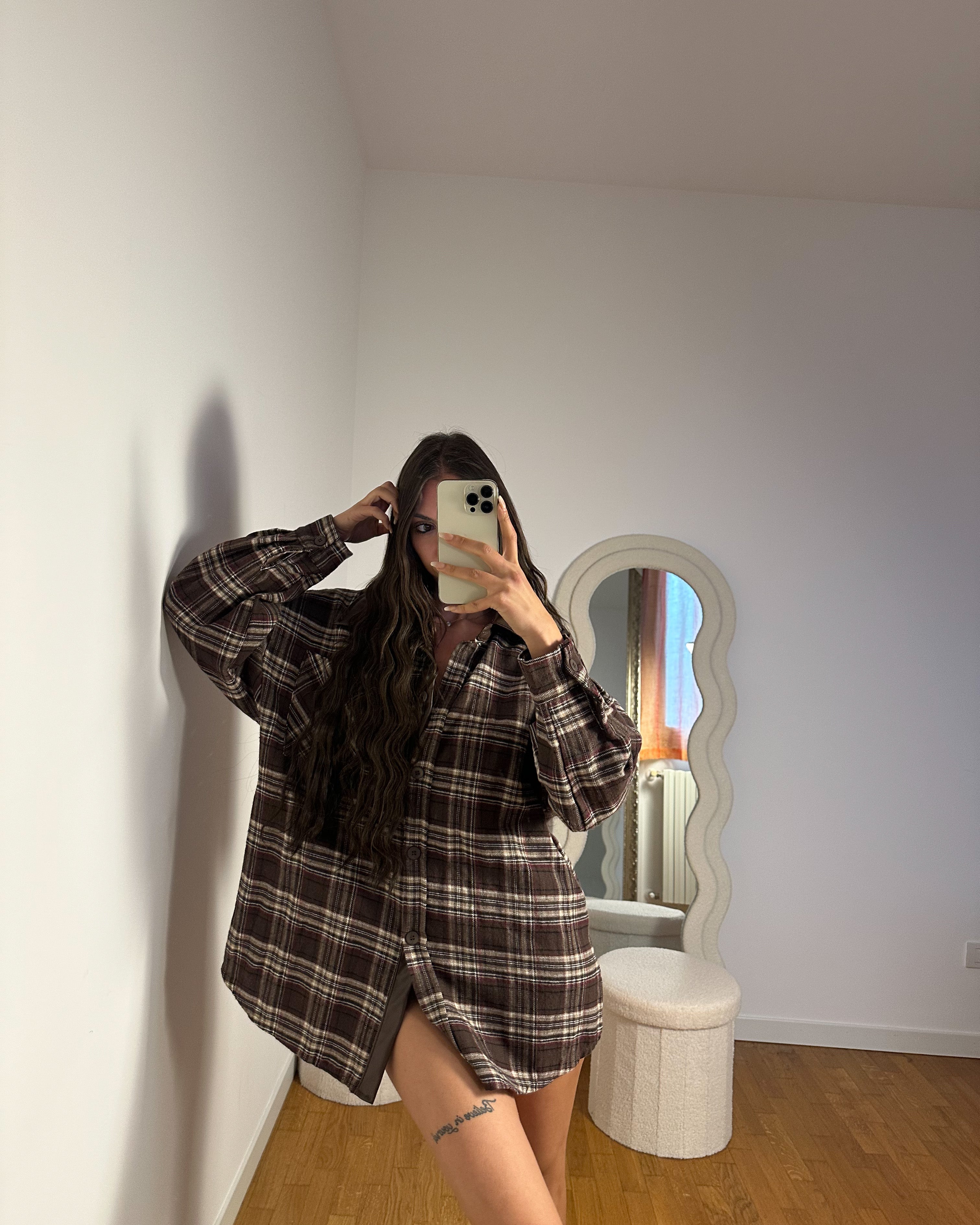 Camicia Oversize Rever