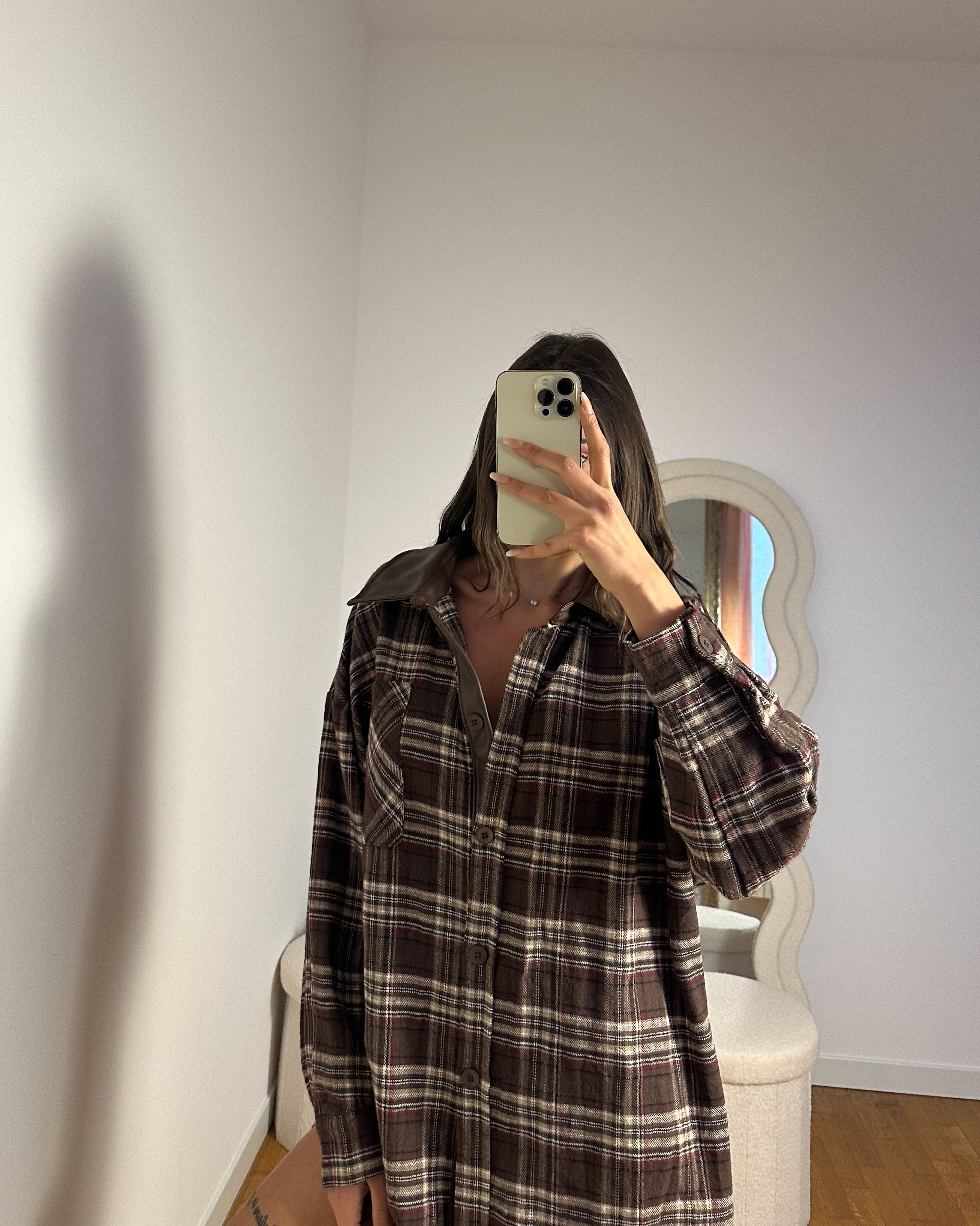 Camicia Oversize Rever